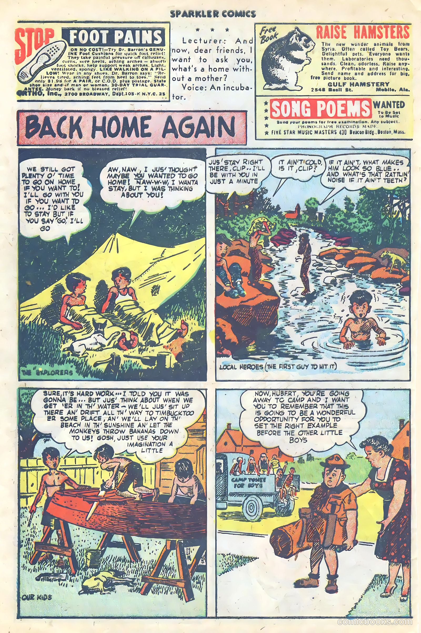 Sparkler Comics #89 (1949) — page 23 of 27