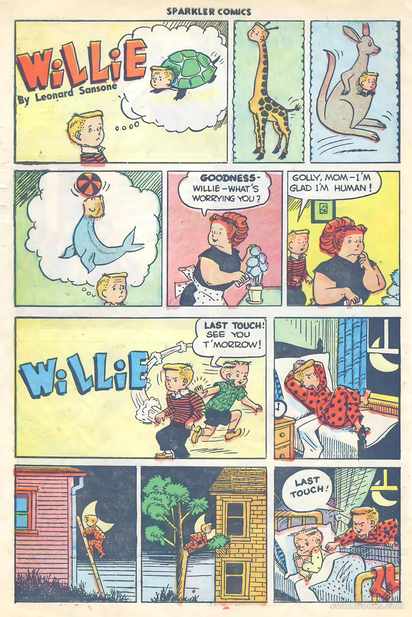 Sparkler Comics #89 (1949) — page 25 of 27