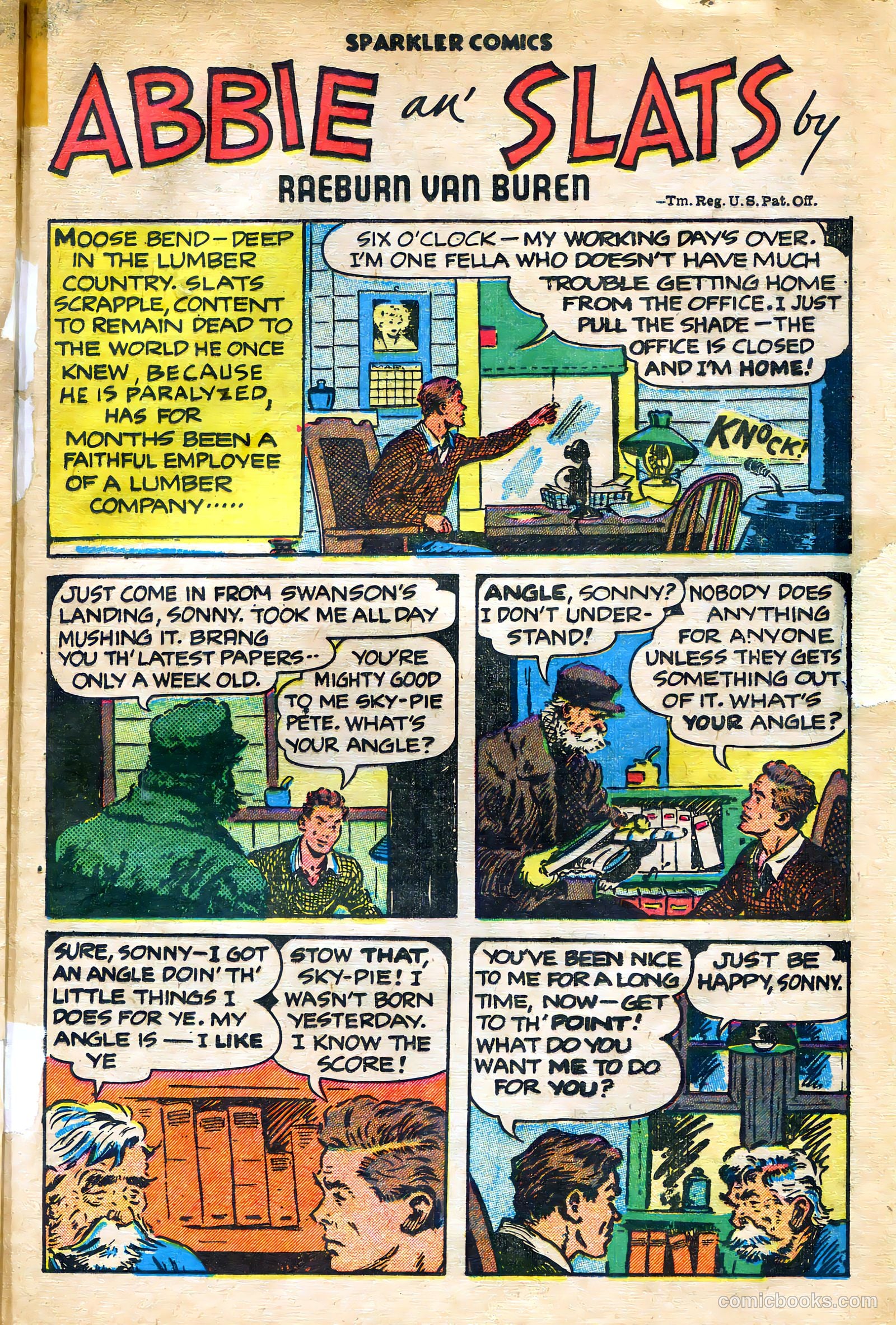 Sparkler Comics #90 (1949) — page 14 of 31