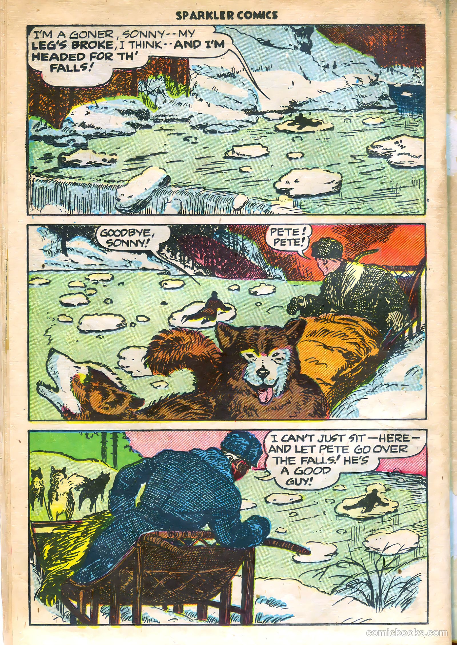 Sparkler Comics #90 (1949) — page 17 of 31