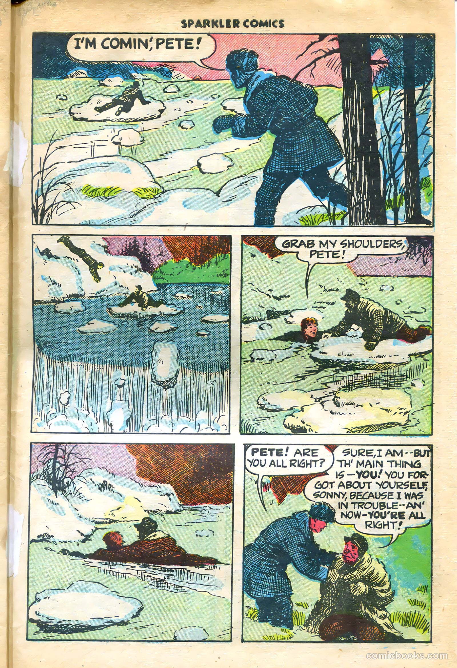 Sparkler Comics #90 (1949) — page 18 of 31