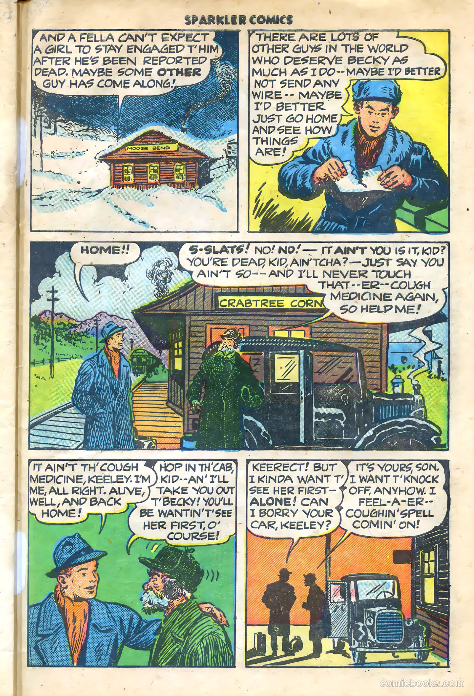 Sparkler Comics #90 (1949) — page 20 of 31