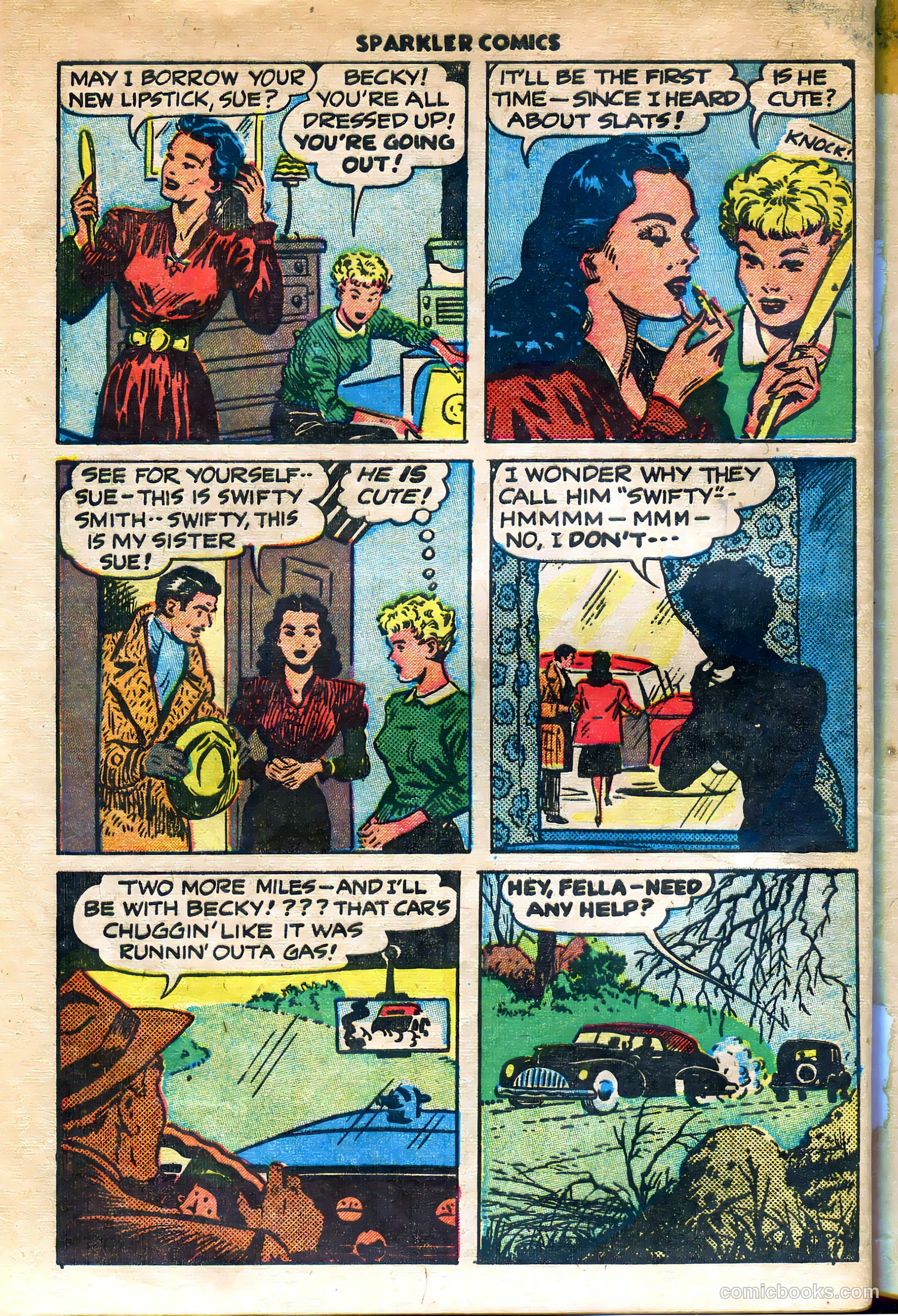 Sparkler Comics #90 (1949) — page 21 of 31