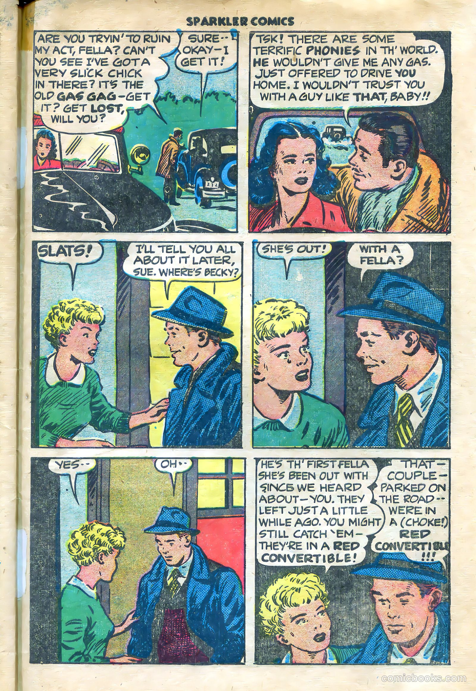 Sparkler Comics #90 (1949) — page 22 of 31