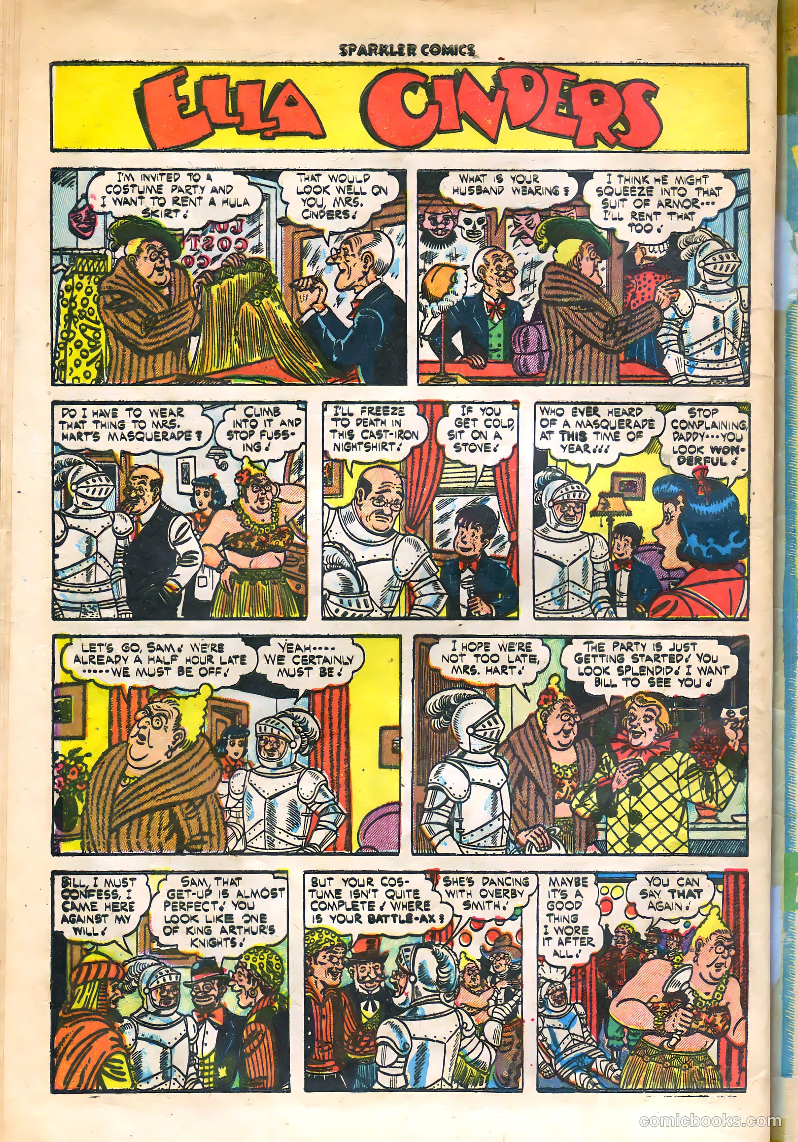 Sparkler Comics #90 (1949) — page 25 of 31