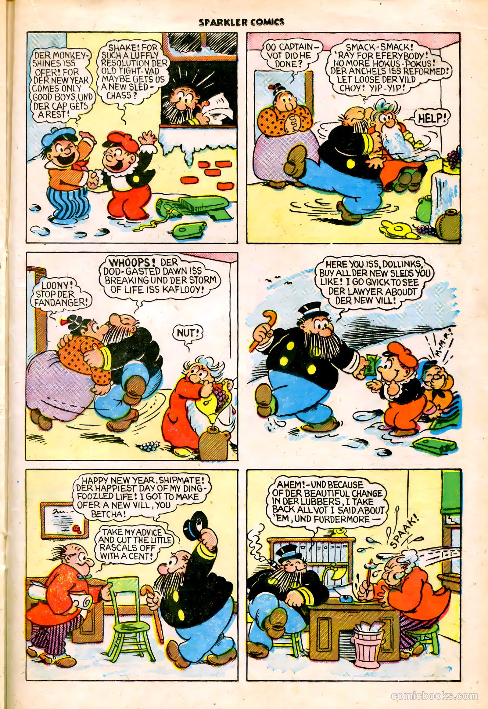 Sparkler Comics #91 (1950) — page 10 of 31