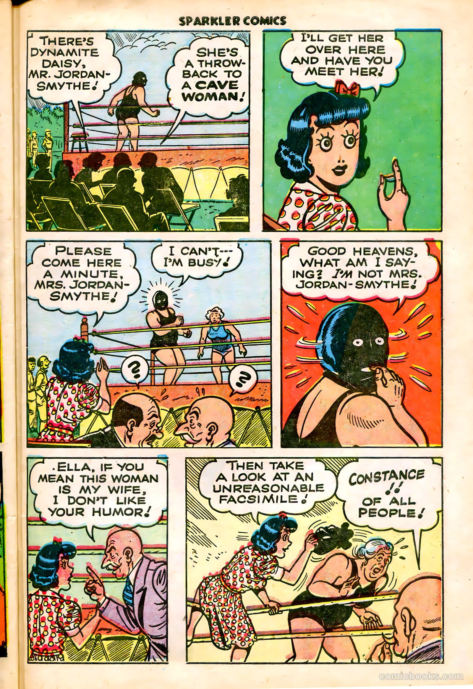 Sparkler Comics #91 (1950) — page 20 of 31