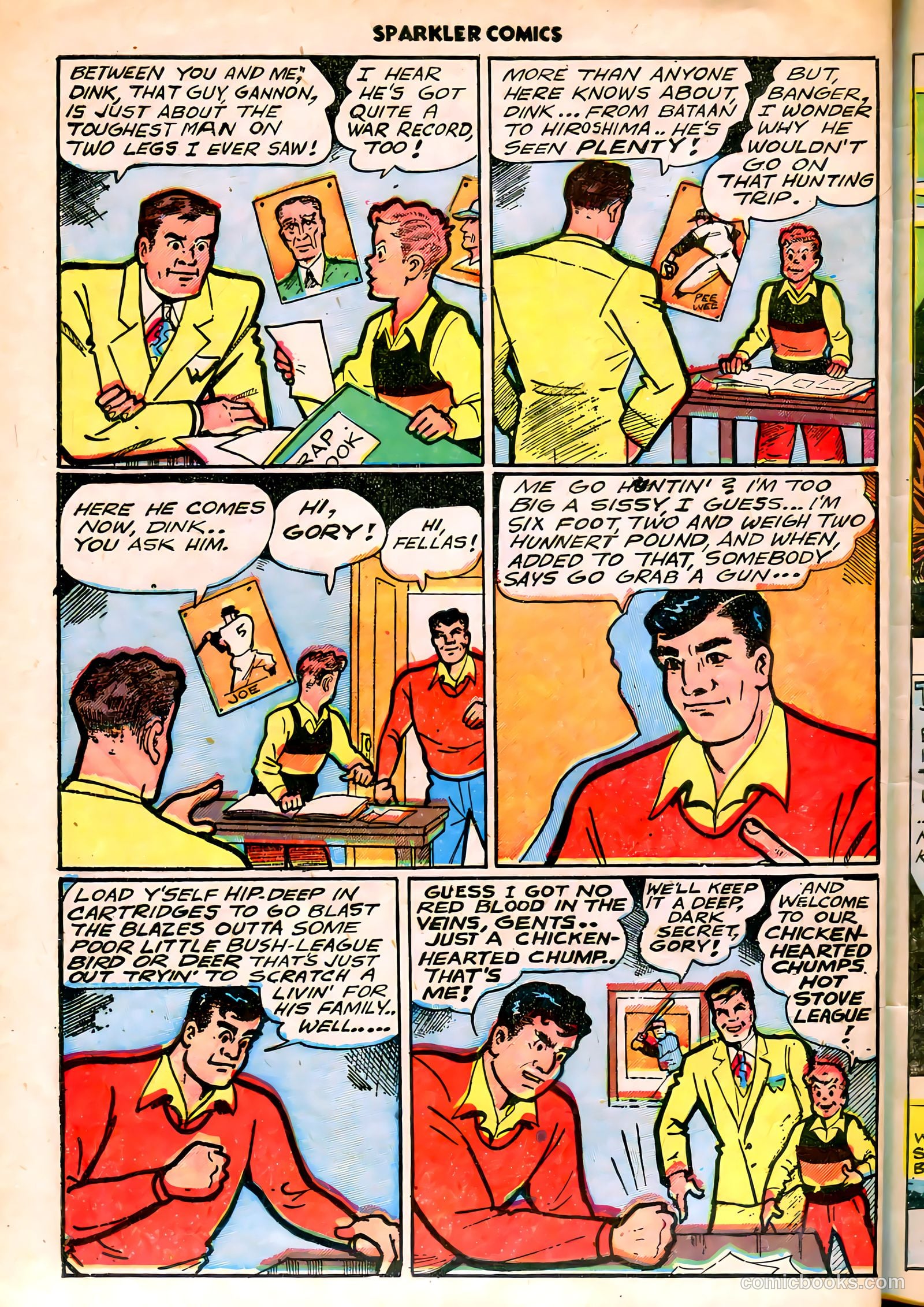 Sparkler Comics #91 (1950) — page 27 of 31