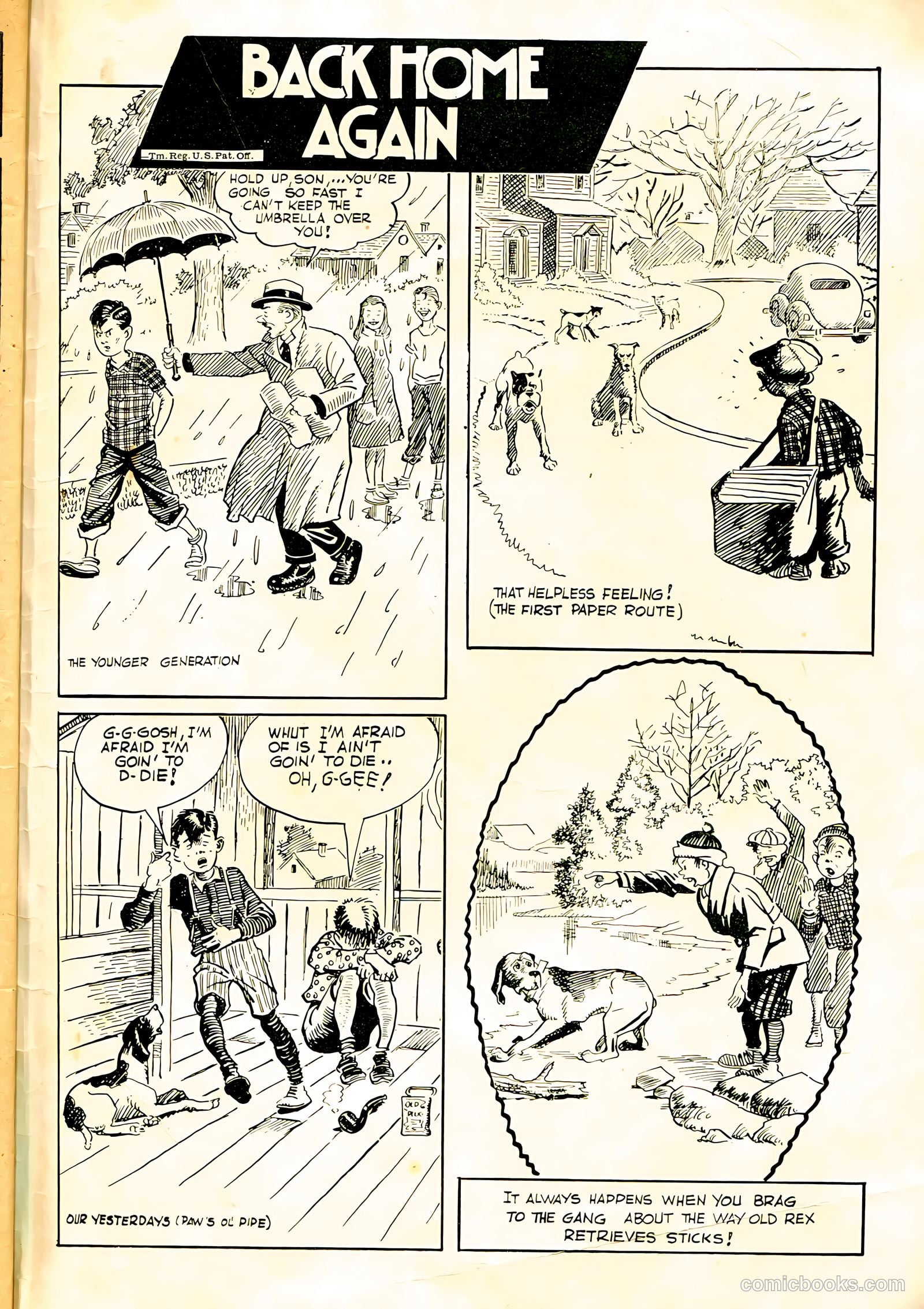 Sparkler Comics #91 (1950) — page 30 of 31