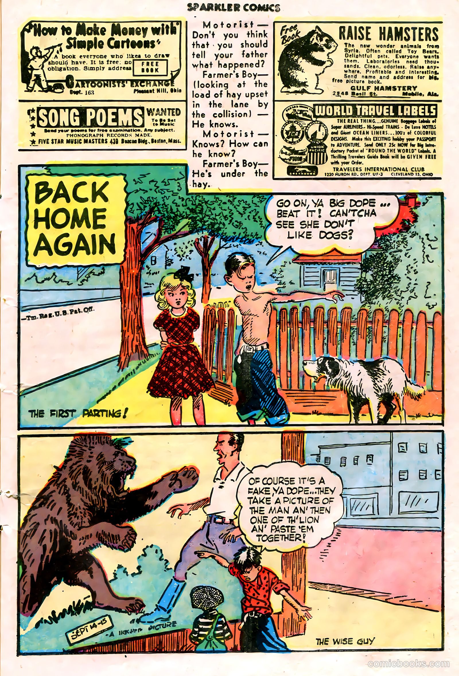 Sparkler Comics #92 (1950) — page 5 of 31