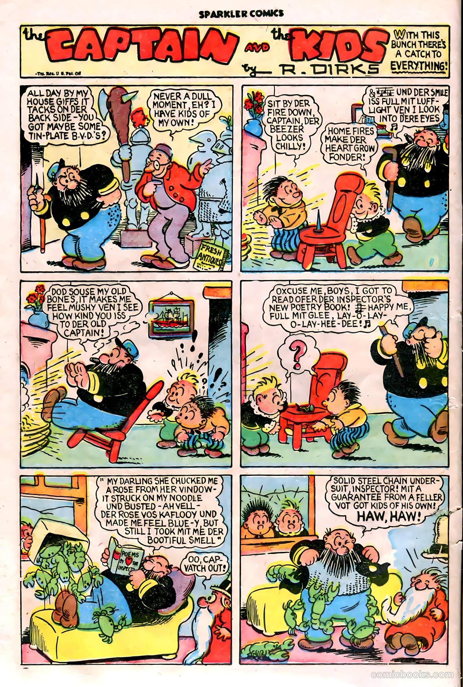 Sparkler Comics #92 (1950) — page 6 of 31