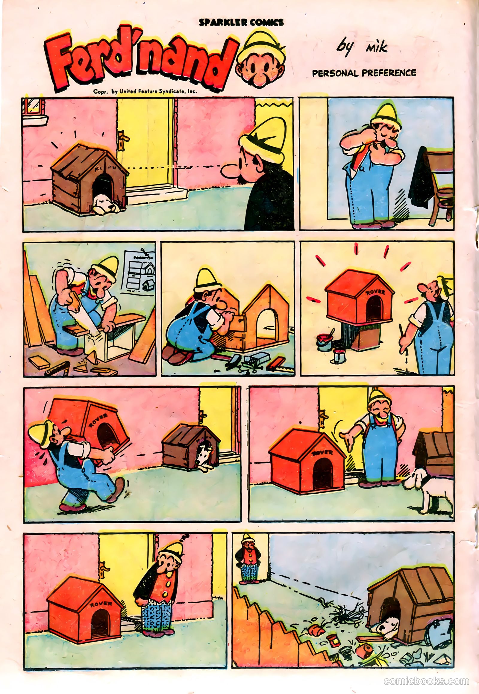 Sparkler Comics #92 (1950) — page 12 of 31
