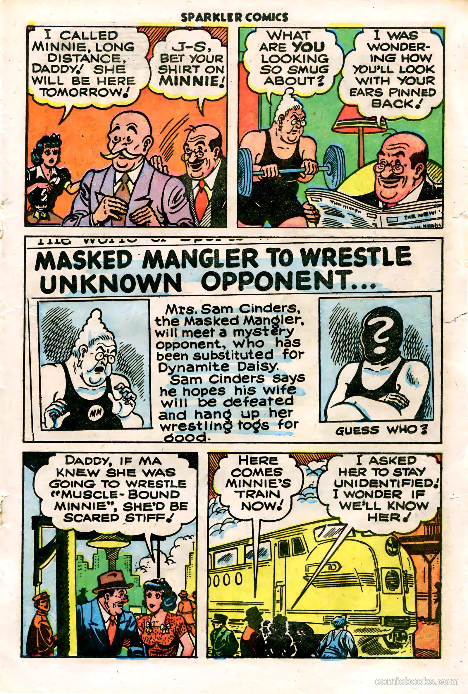 Sparkler Comics #92 (1950) — page 17 of 31