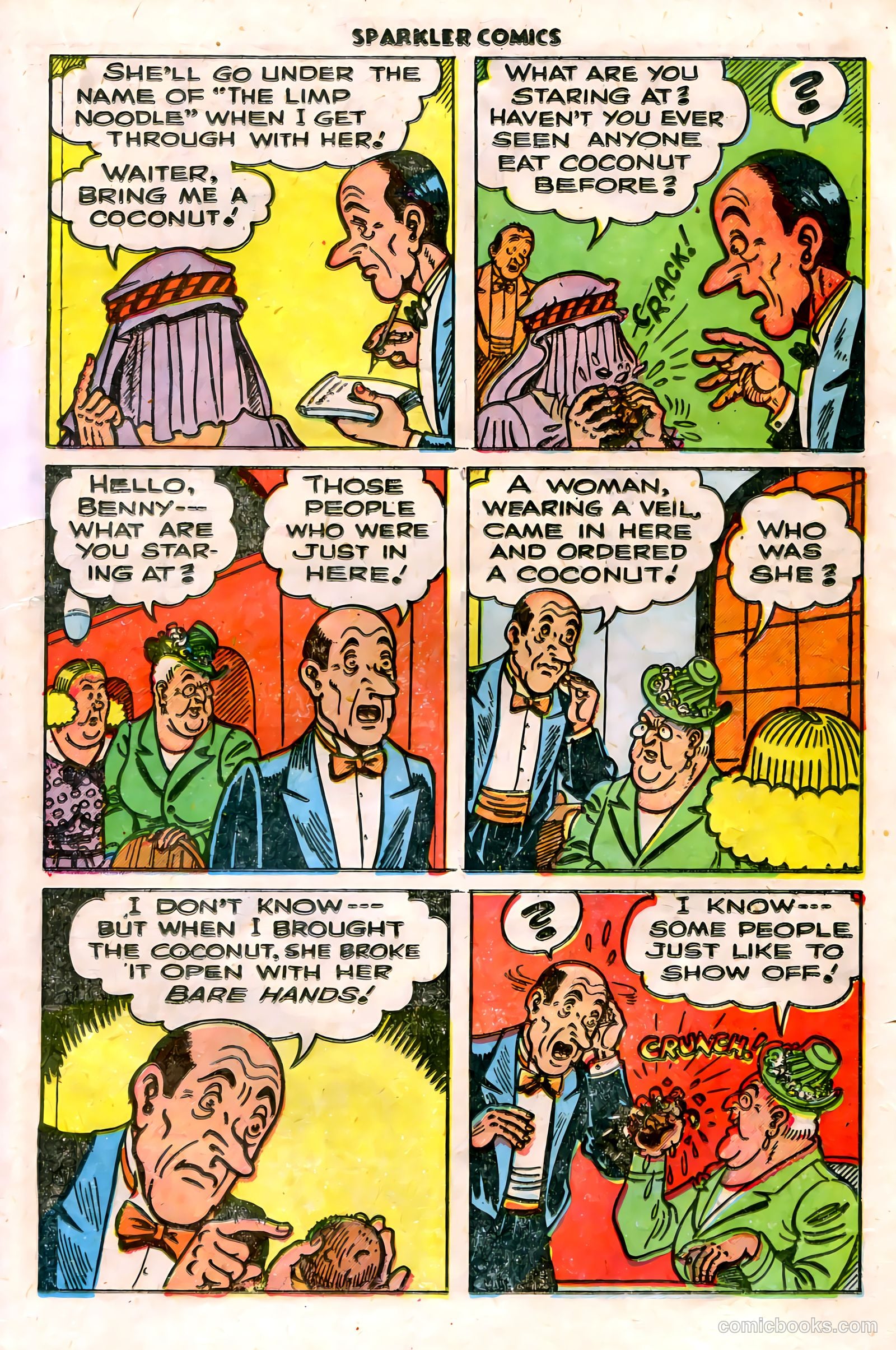 Sparkler Comics #92 (1950) — page 19 of 31