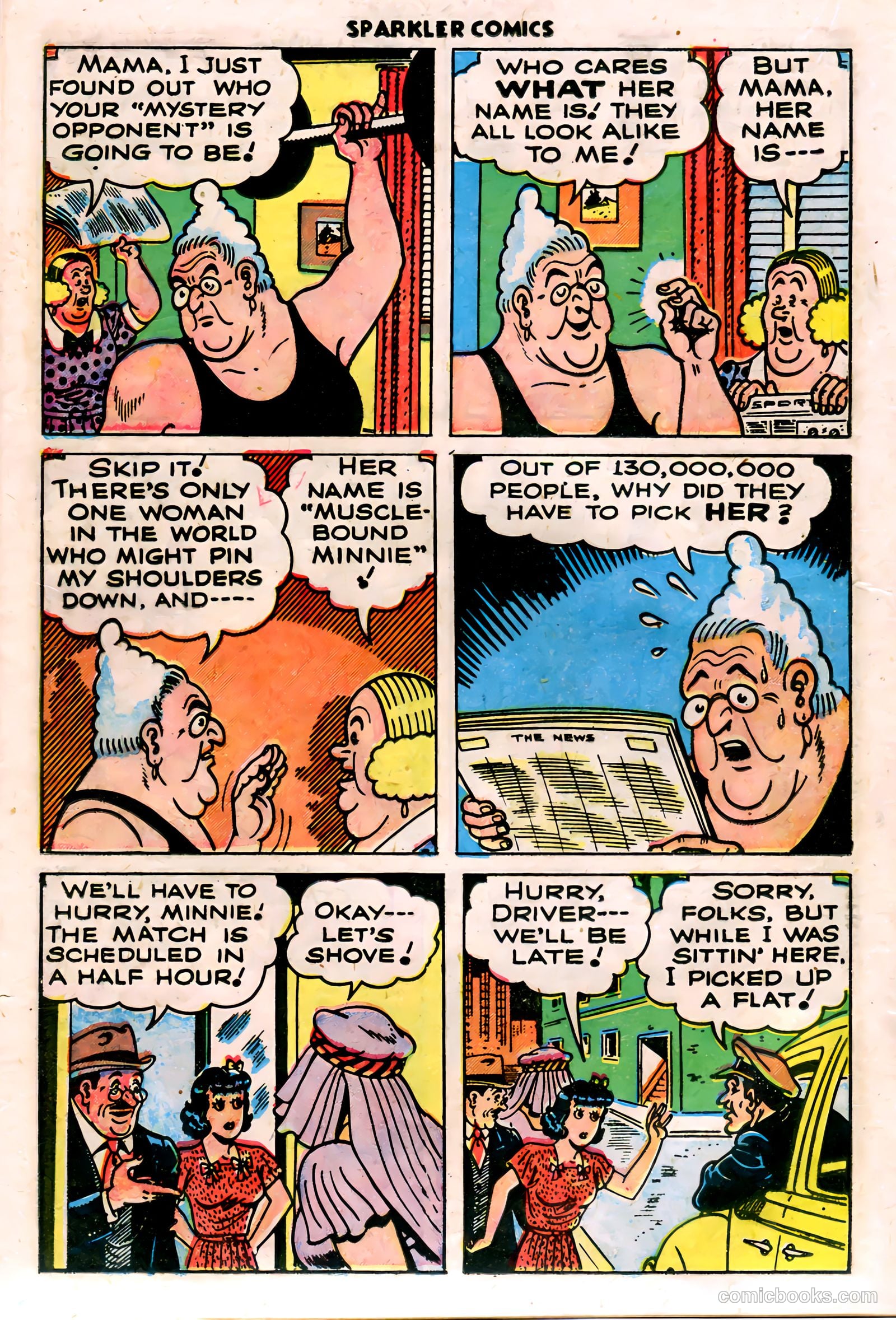 Sparkler Comics #92 (1950) — page 20 of 31