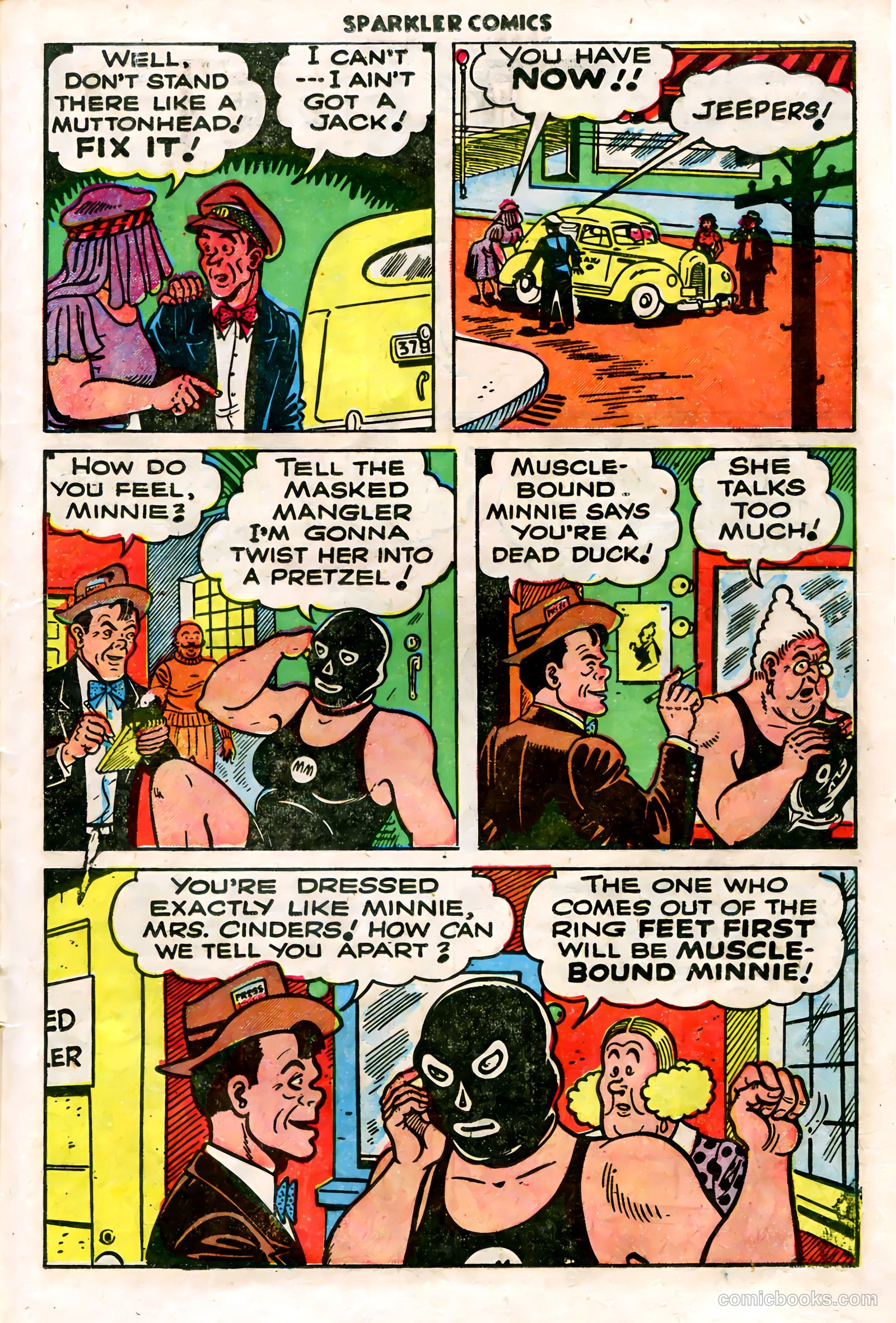 Sparkler Comics #92 (1950) — page 21 of 31