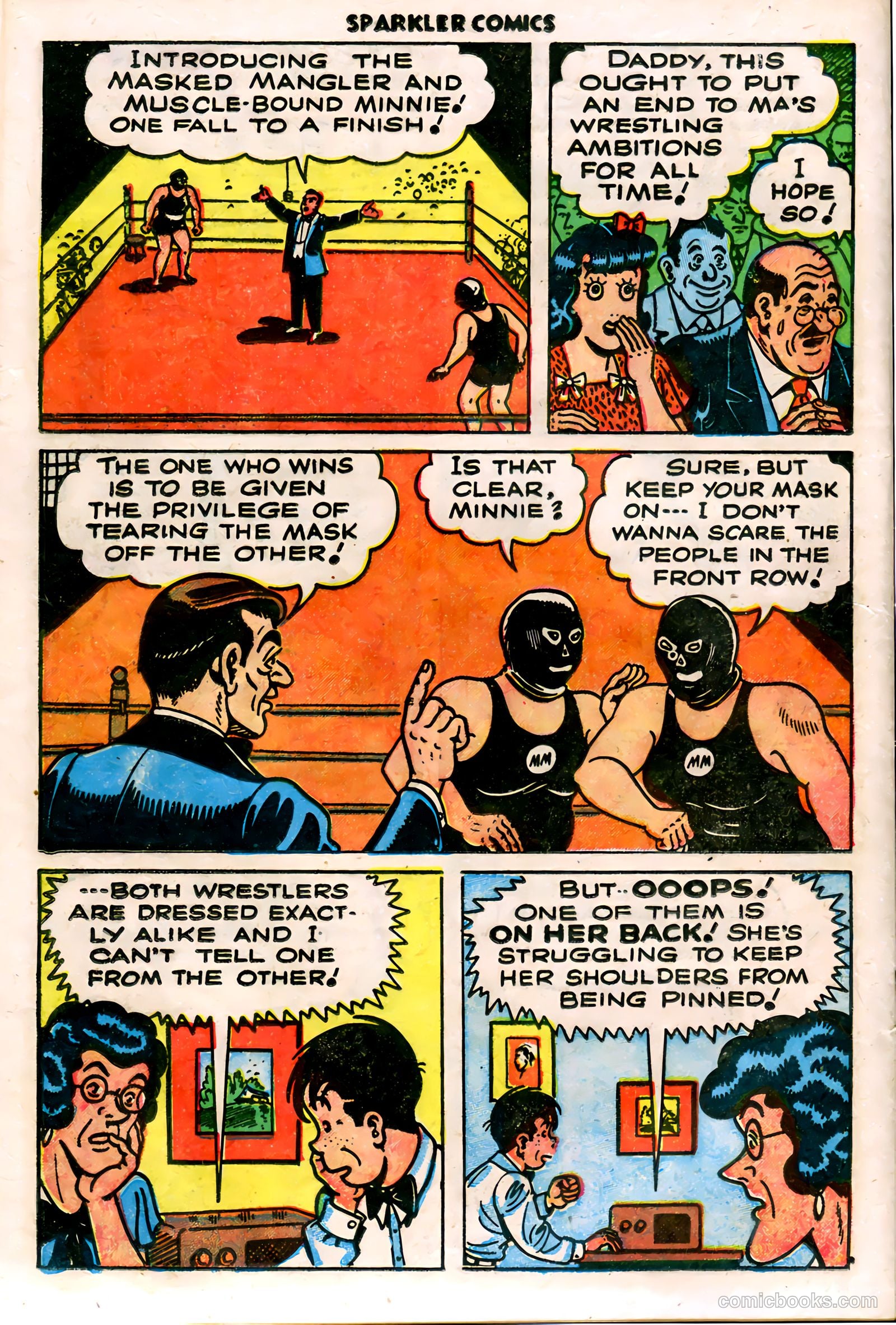 Sparkler Comics #92 (1950) — page 22 of 31