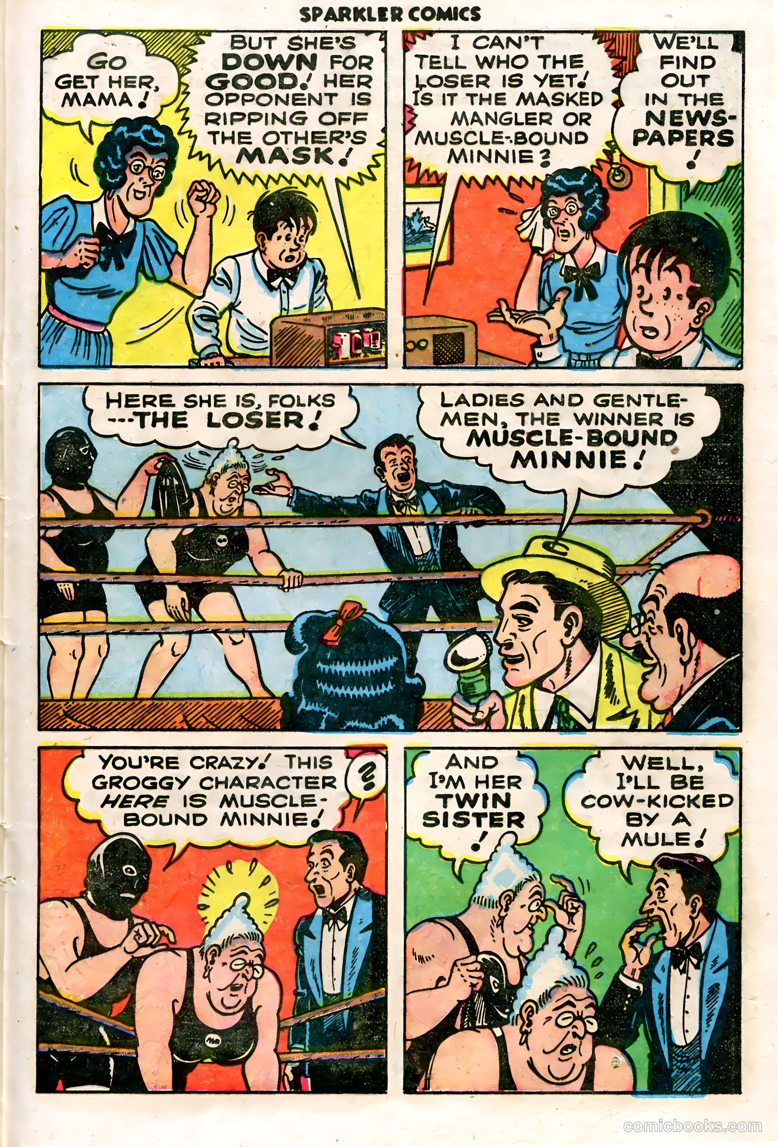Sparkler Comics #92 (1950) — page 23 of 31
