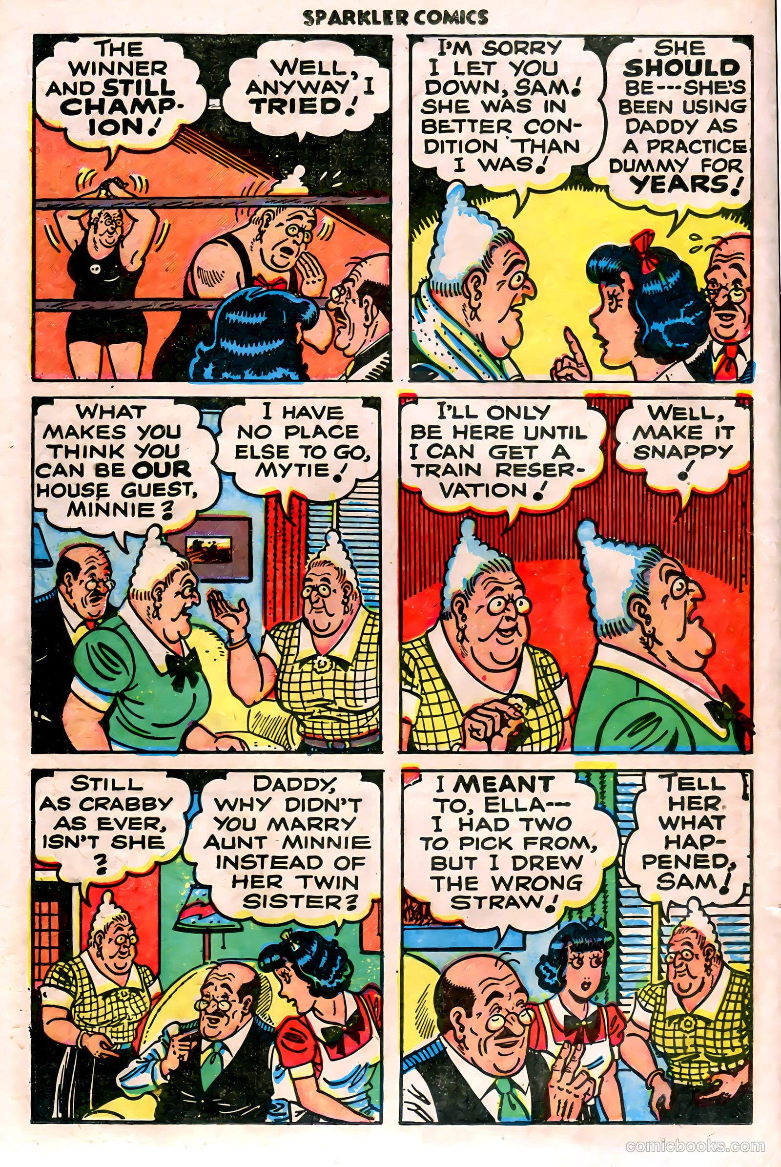 Sparkler Comics #92 (1950) — page 24 of 31