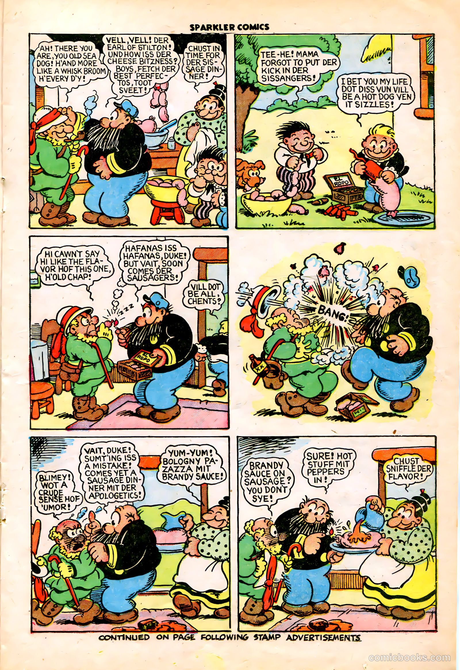 Sparkler Comics #93 (1950) — page 8 of 27