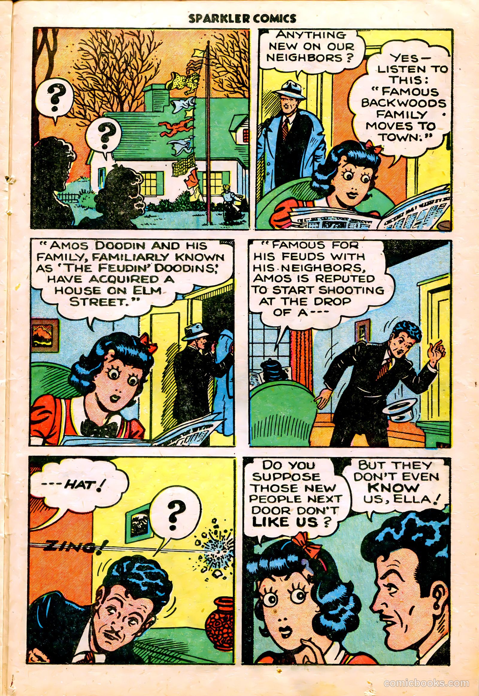 Sparkler Comics #93 (1950) — page 14 of 27