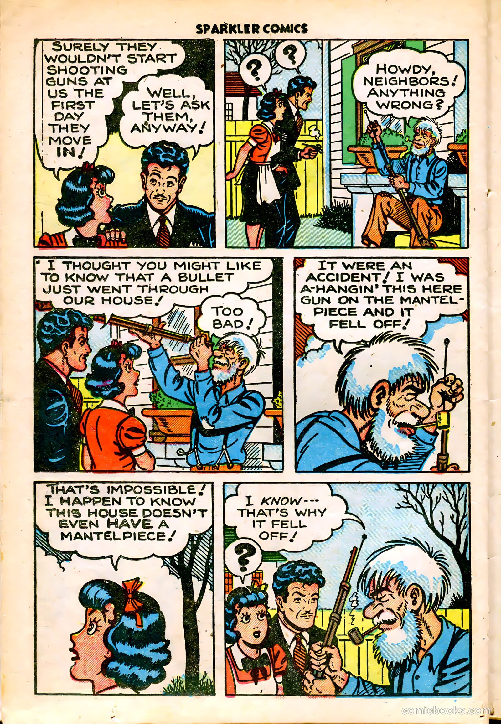 Sparkler Comics #93 (1950) — page 15 of 27