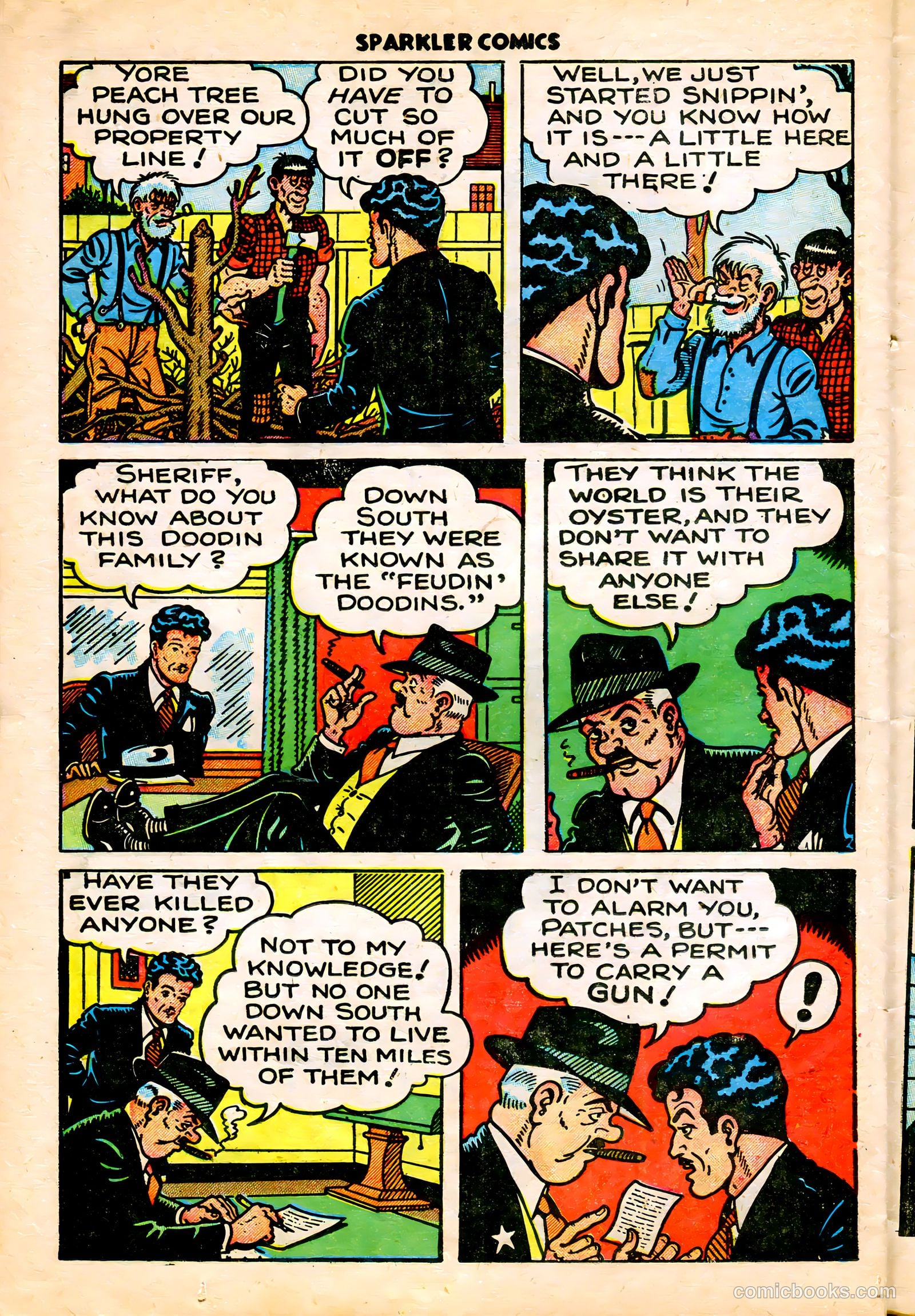 Sparkler Comics #93 (1950) — page 17 of 27