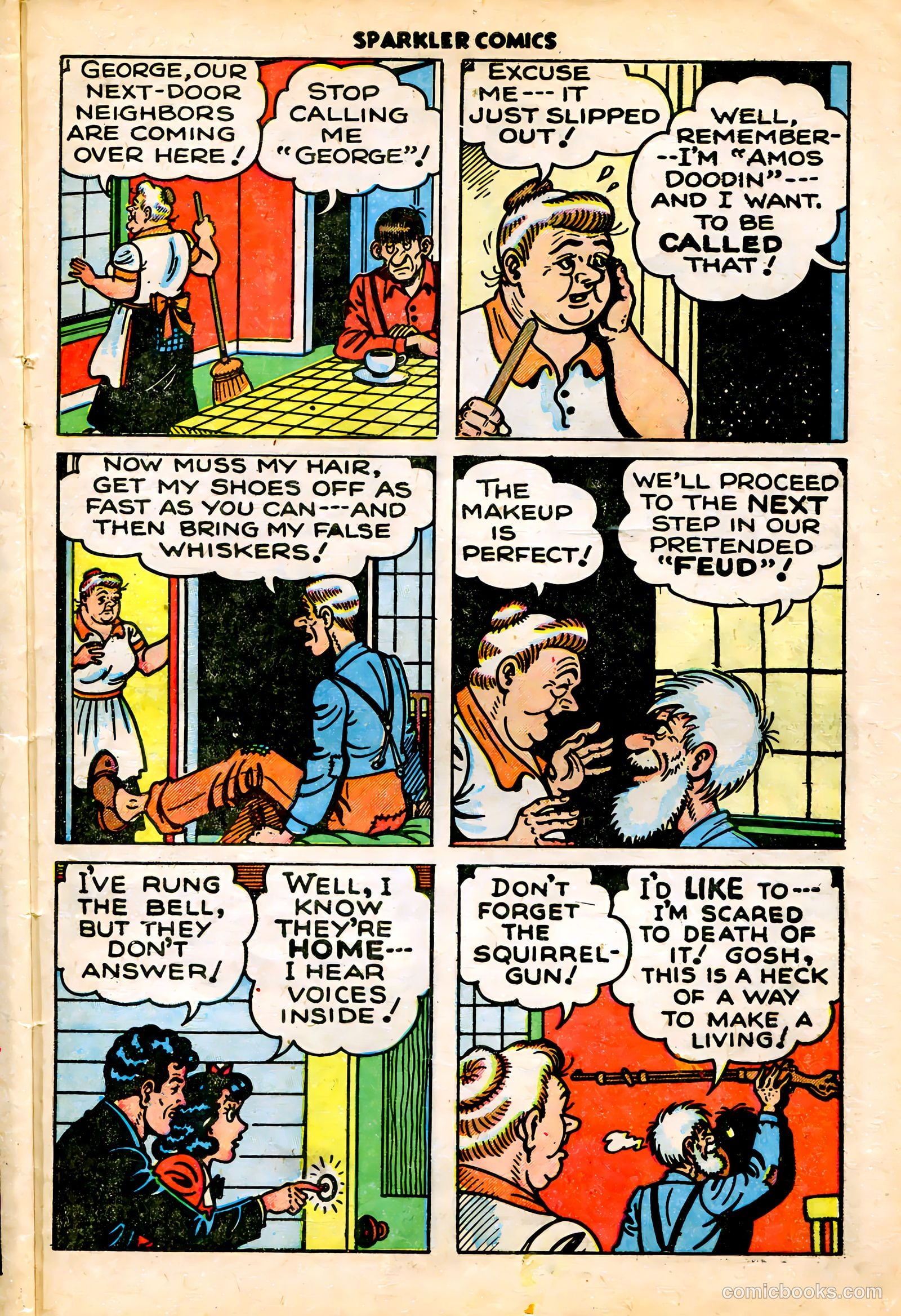 Sparkler Comics #93 (1950) — page 18 of 27