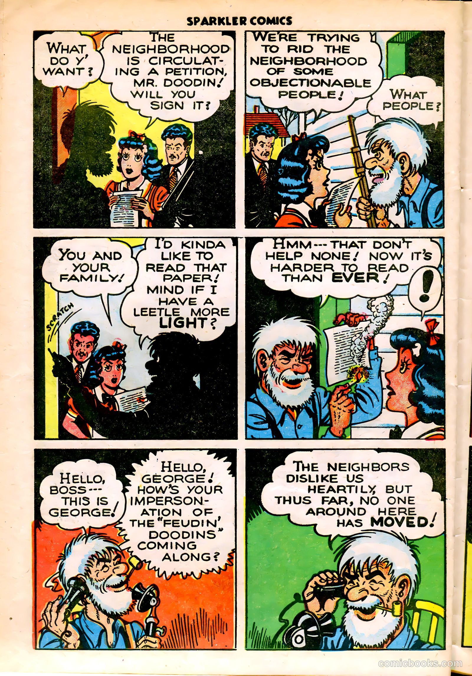 Sparkler Comics #93 (1950) — page 19 of 27