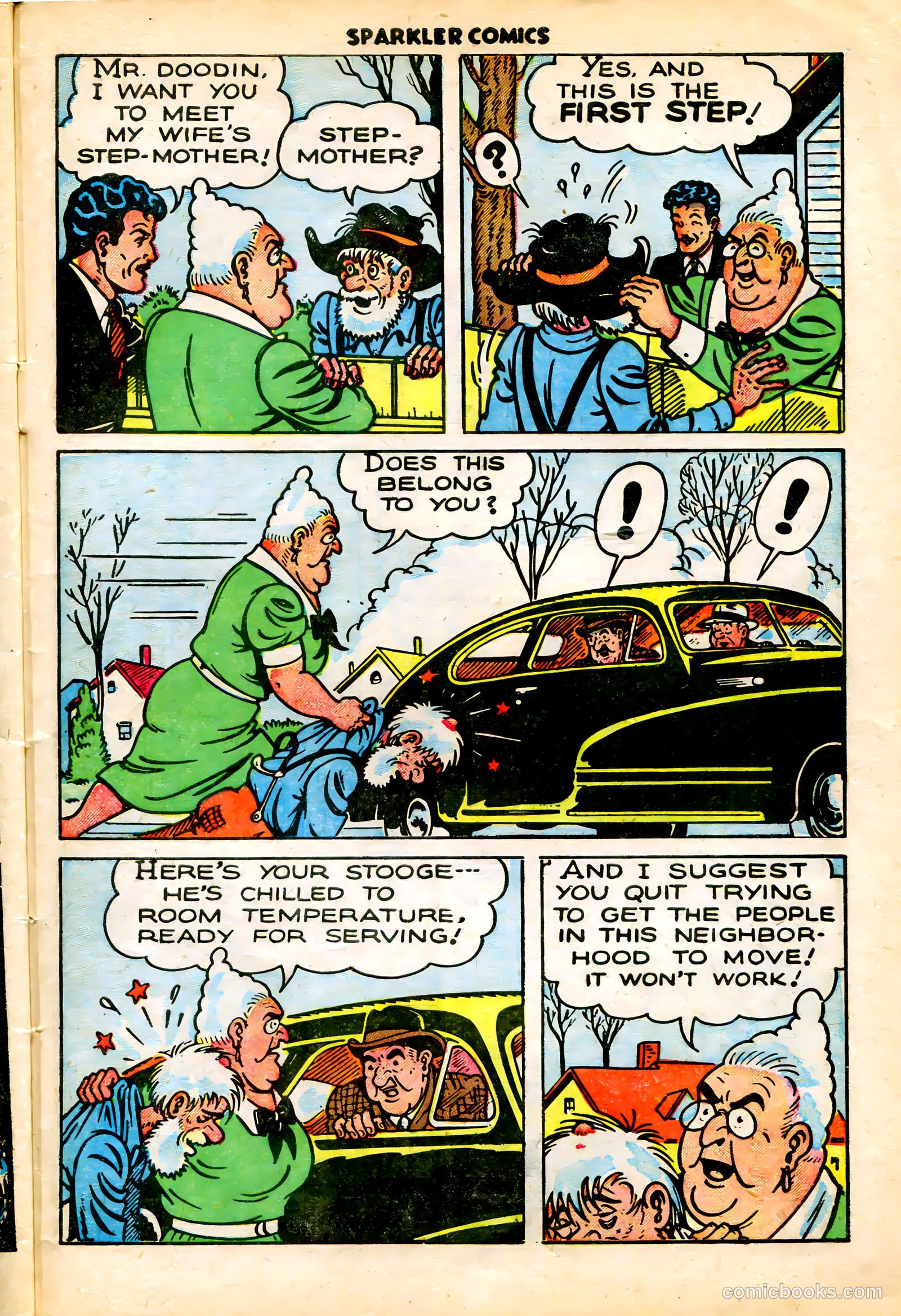Sparkler Comics #93 (1950) — page 22 of 27