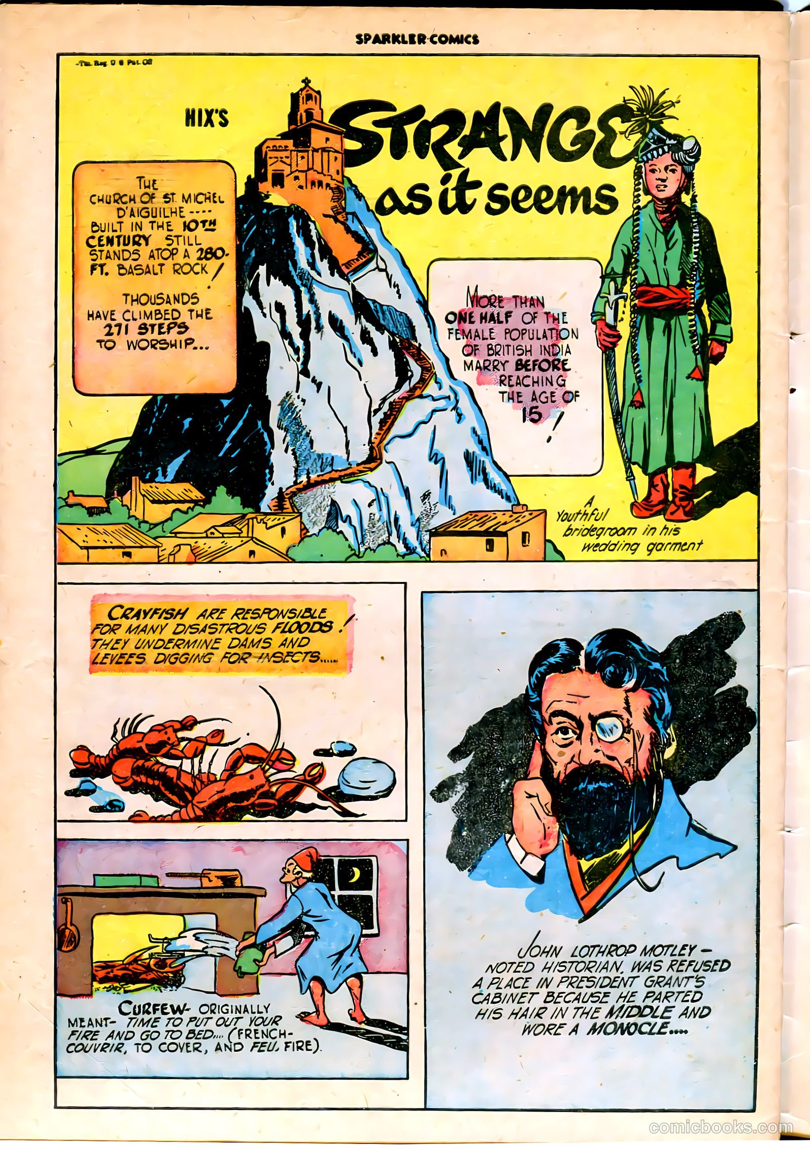 Sparkler Comics #93 (1950) — page 25 of 27