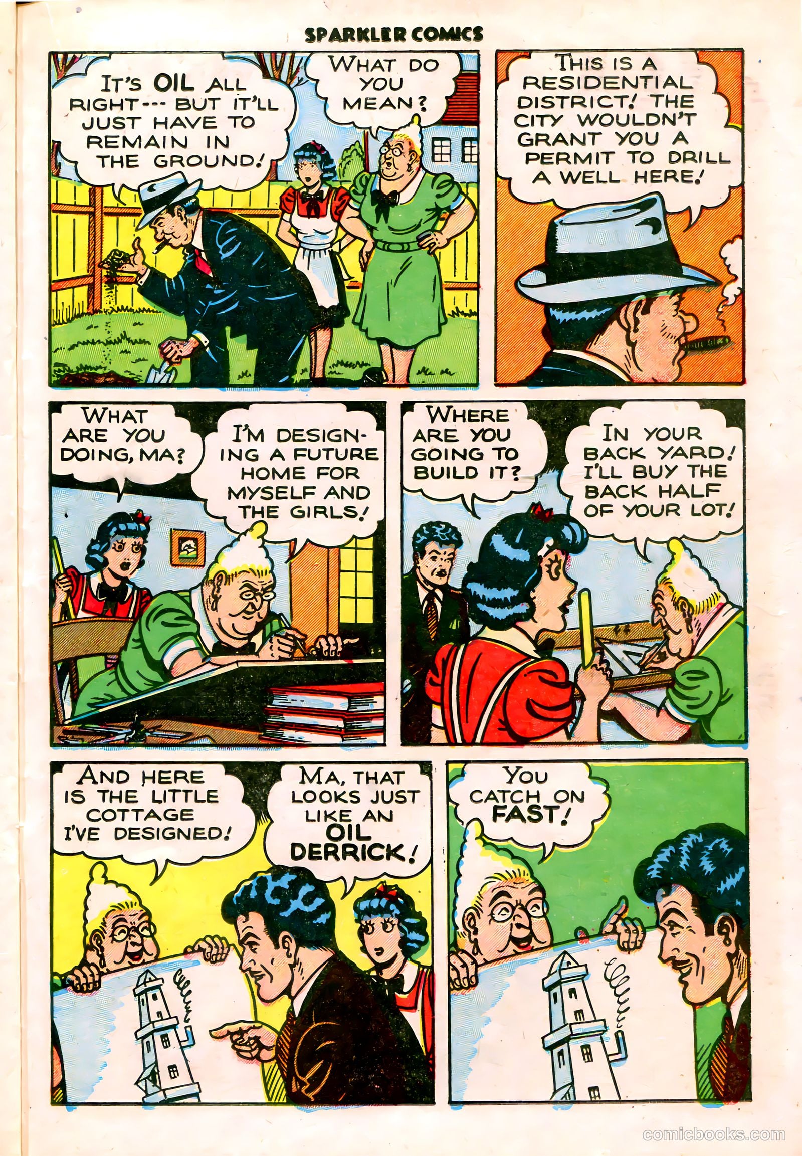 Sparkler Comics #94 (1950) — page 14 of 27