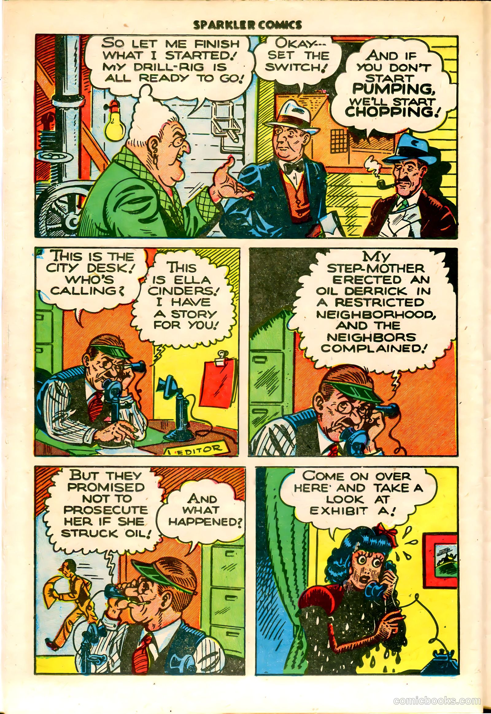 Sparkler Comics #94 (1950) — page 17 of 27