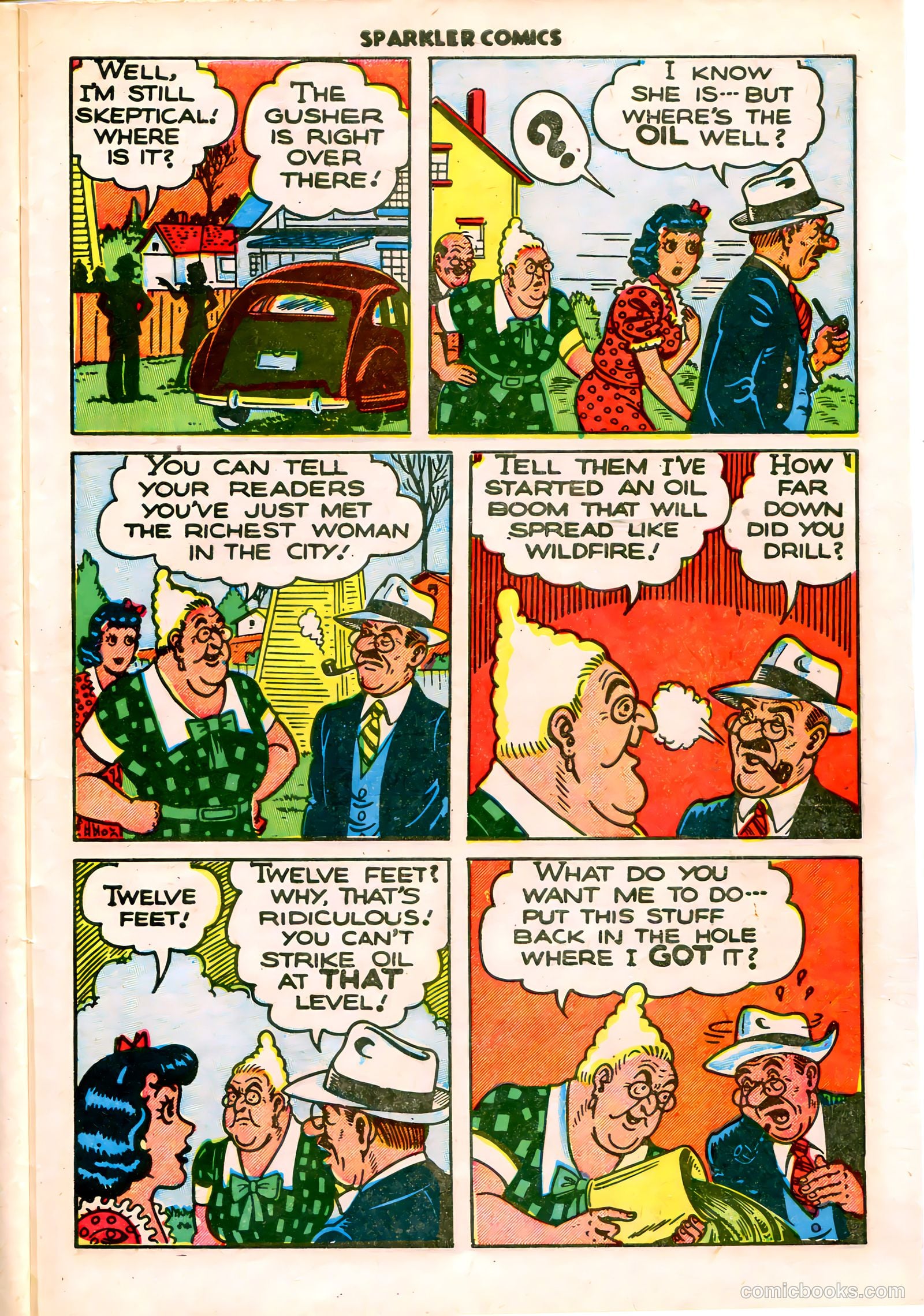 Sparkler Comics #94 (1950) — page 18 of 27
