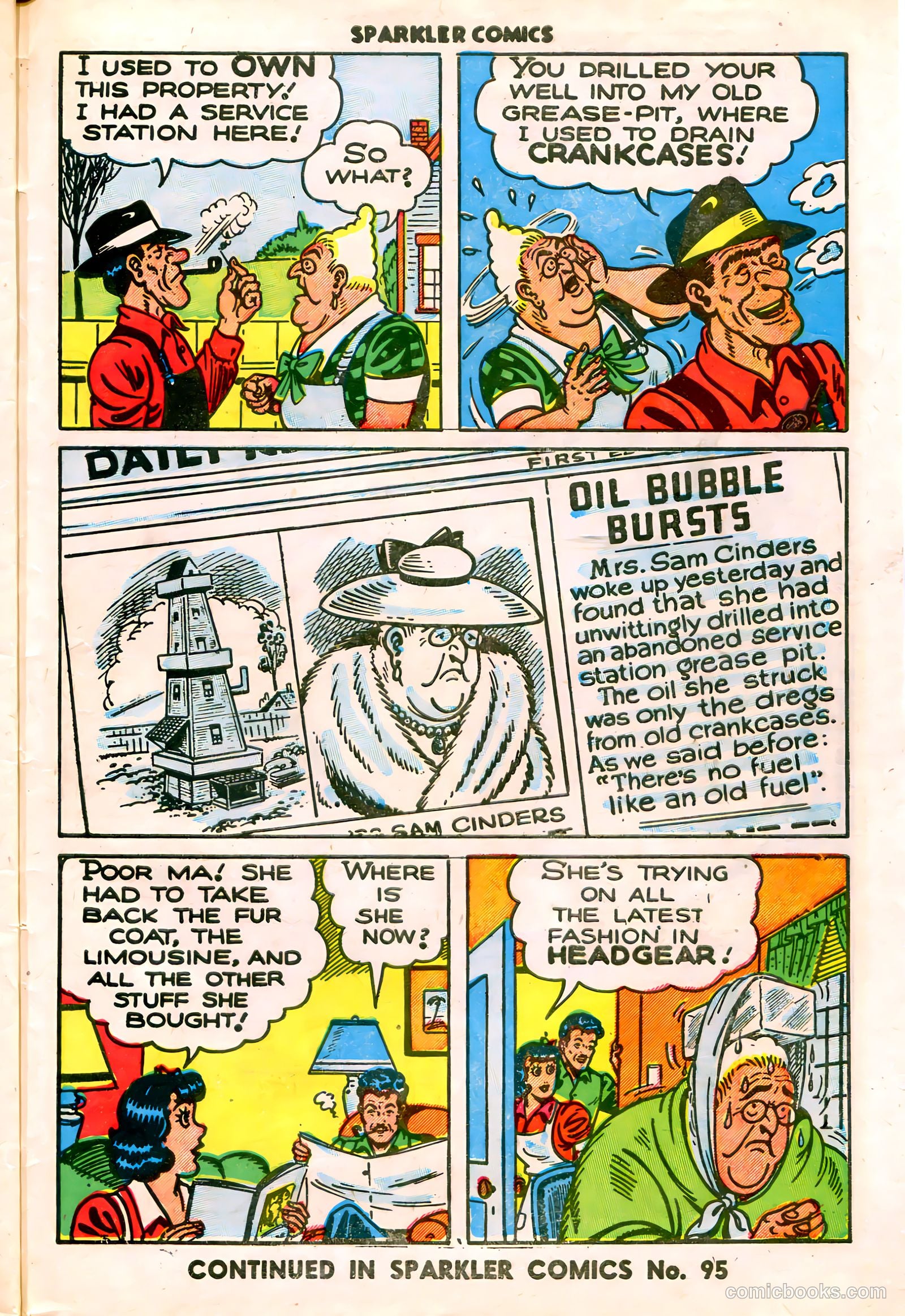 Sparkler Comics #94 (1950) — page 22 of 27
