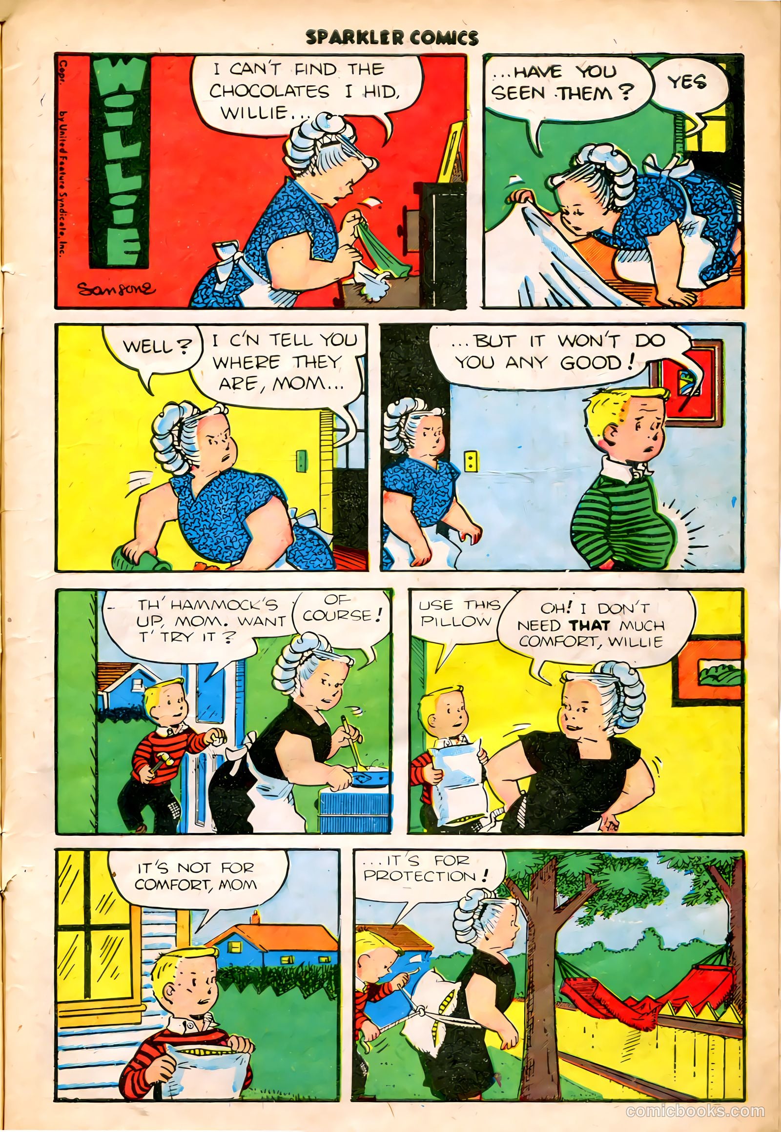 Sparkler Comics #95 (1950) — page 3 of 27