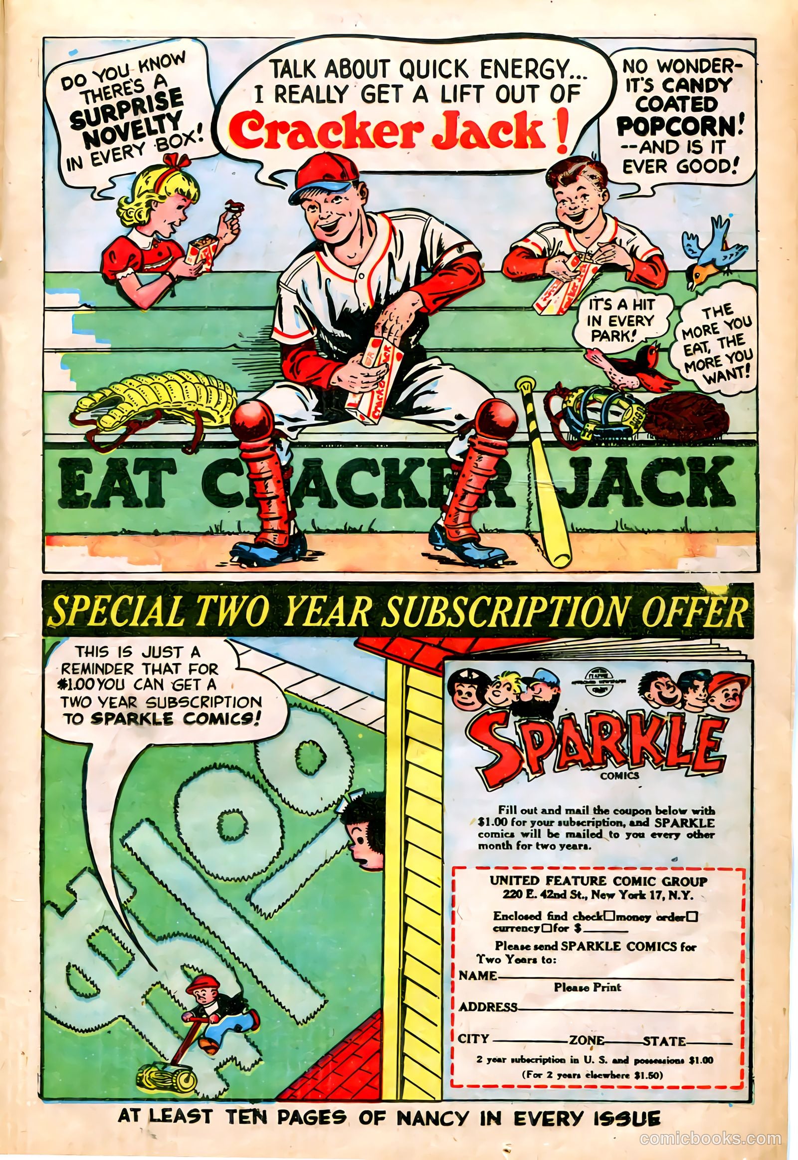 Sparkler Comics #95 (1950) — page 4 of 27
