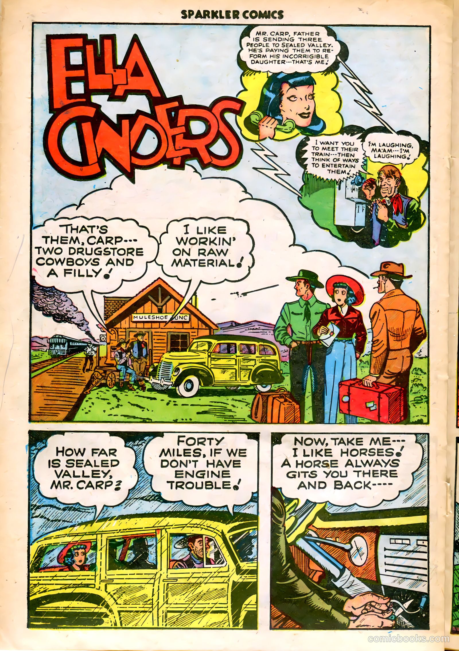 Sparkler Comics #95 (1950) — page 13 of 27