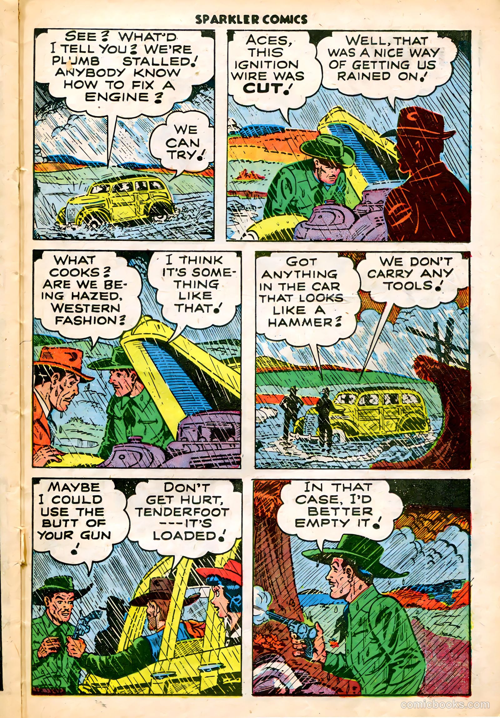 Sparkler Comics #95 (1950) — page 14 of 27
