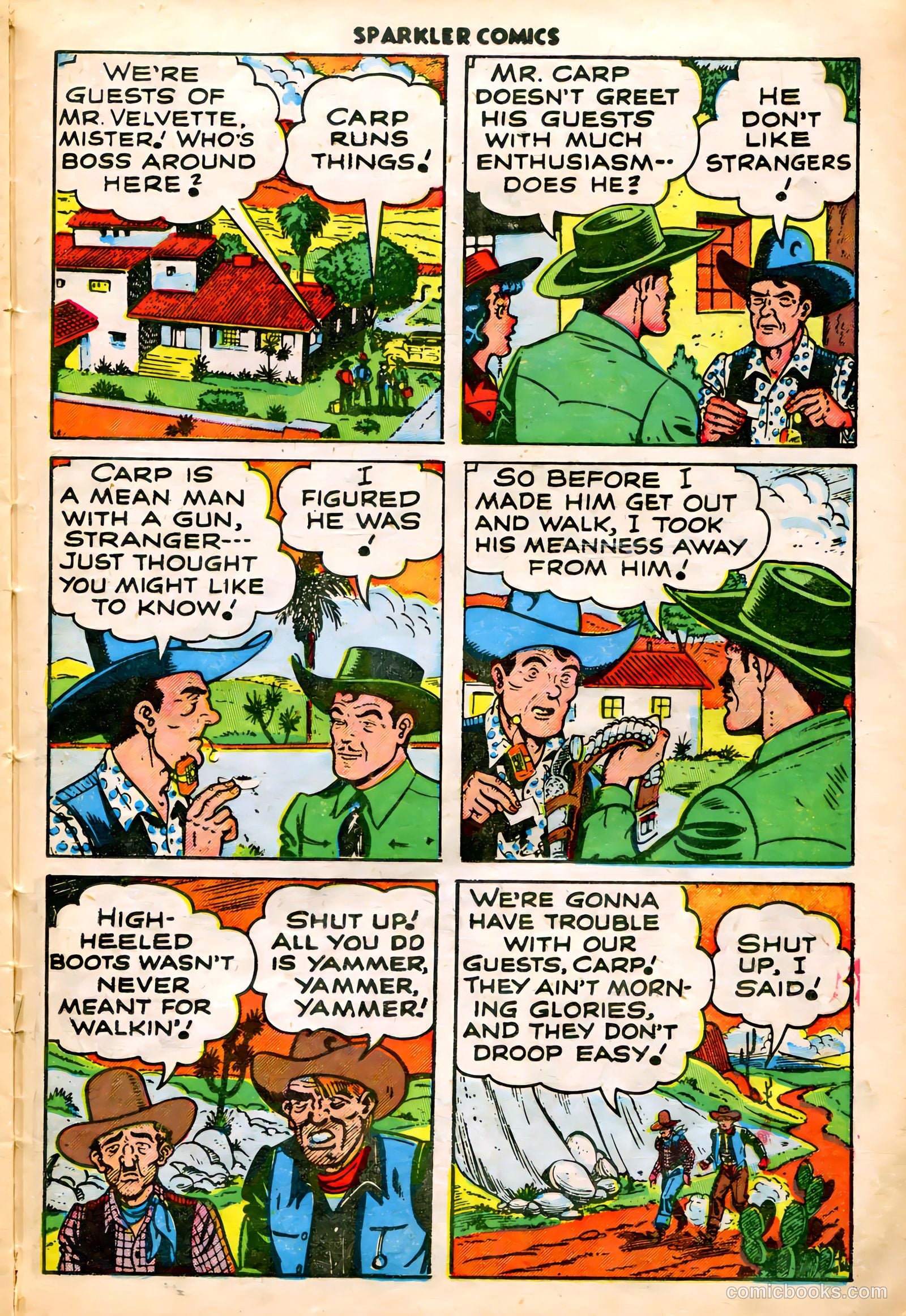Sparkler Comics #95 (1950) — page 16 of 27