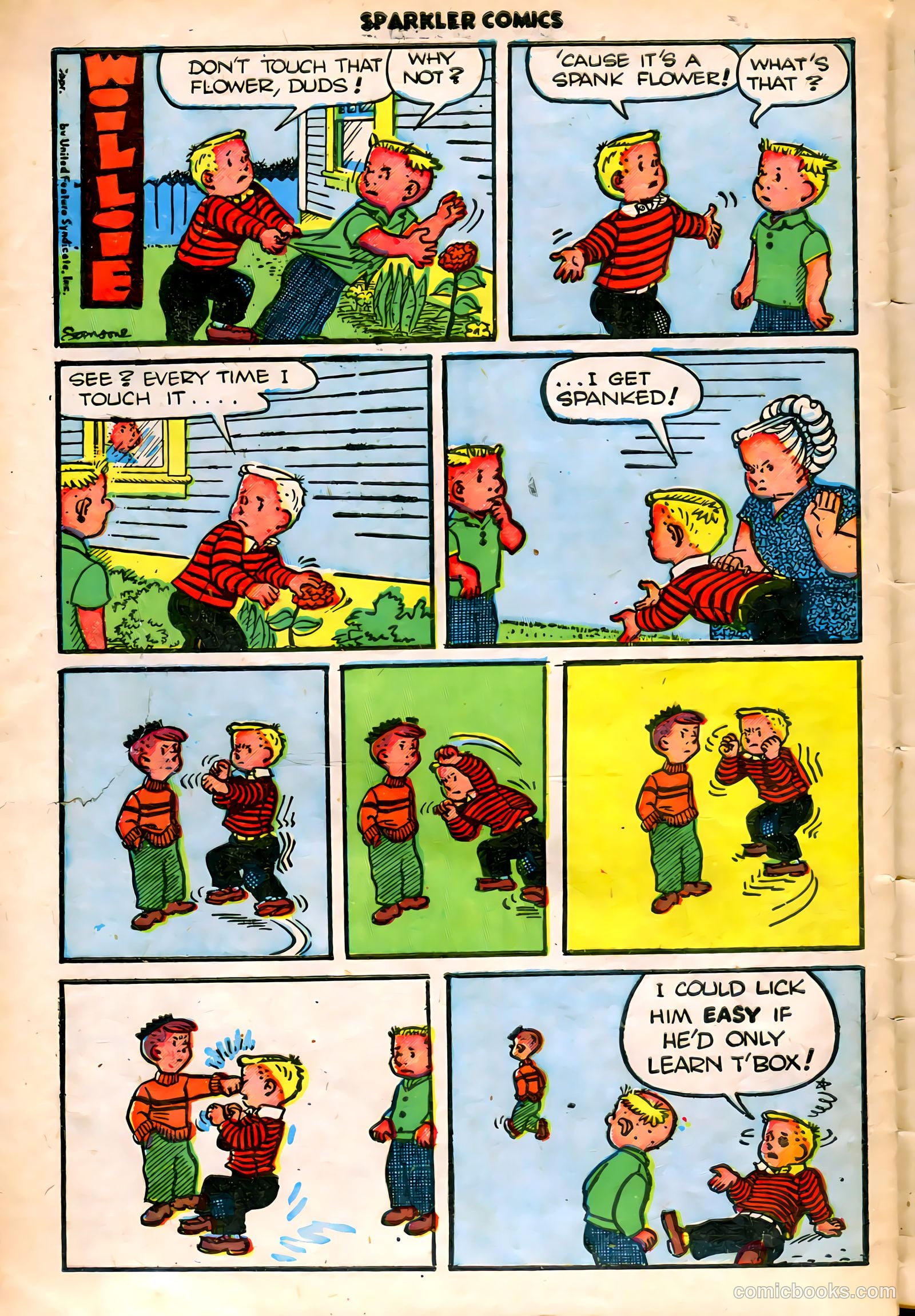 Sparkler Comics #95 (1950) — page 23 of 27