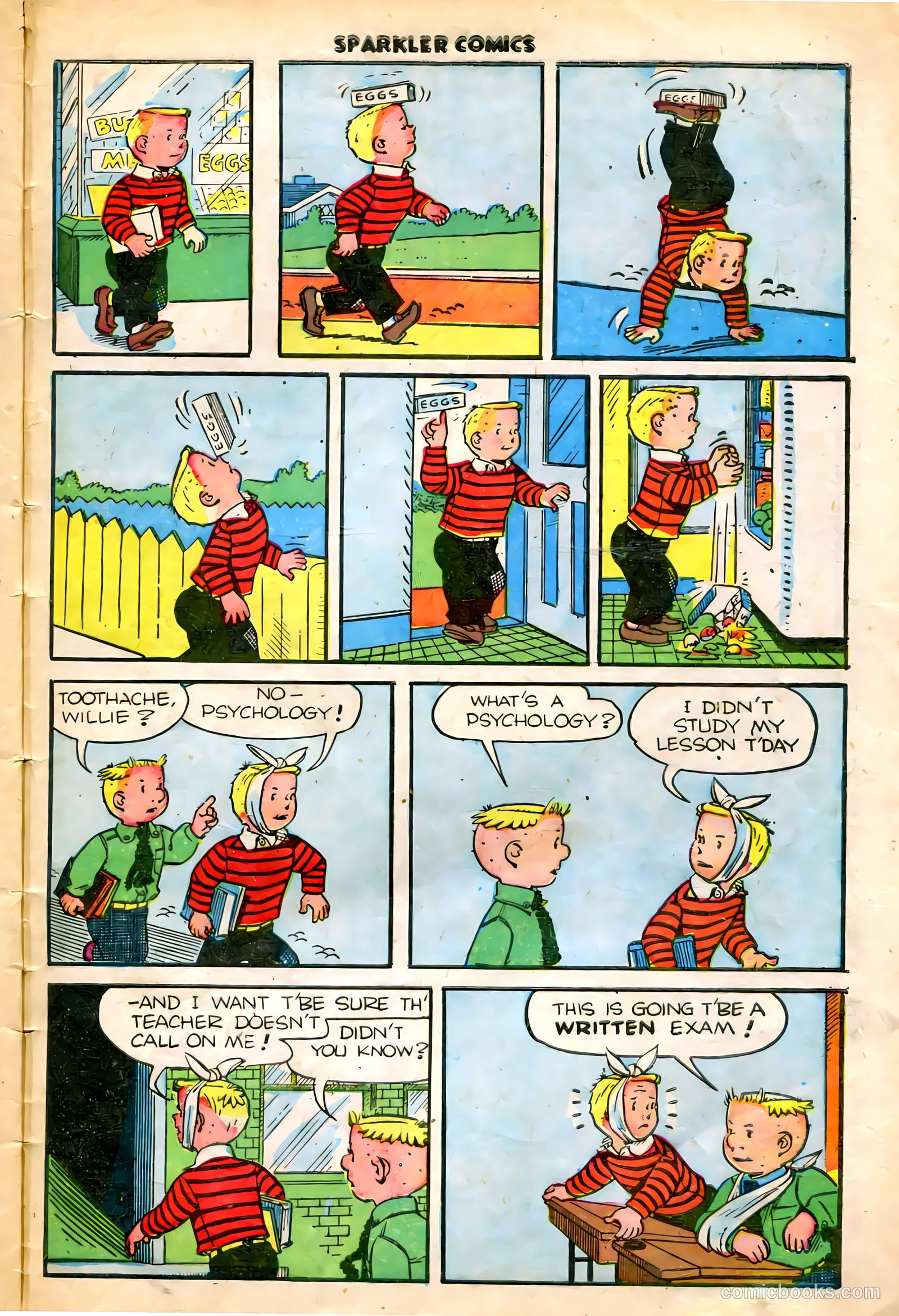 Sparkler Comics #95 (1950) — page 24 of 27