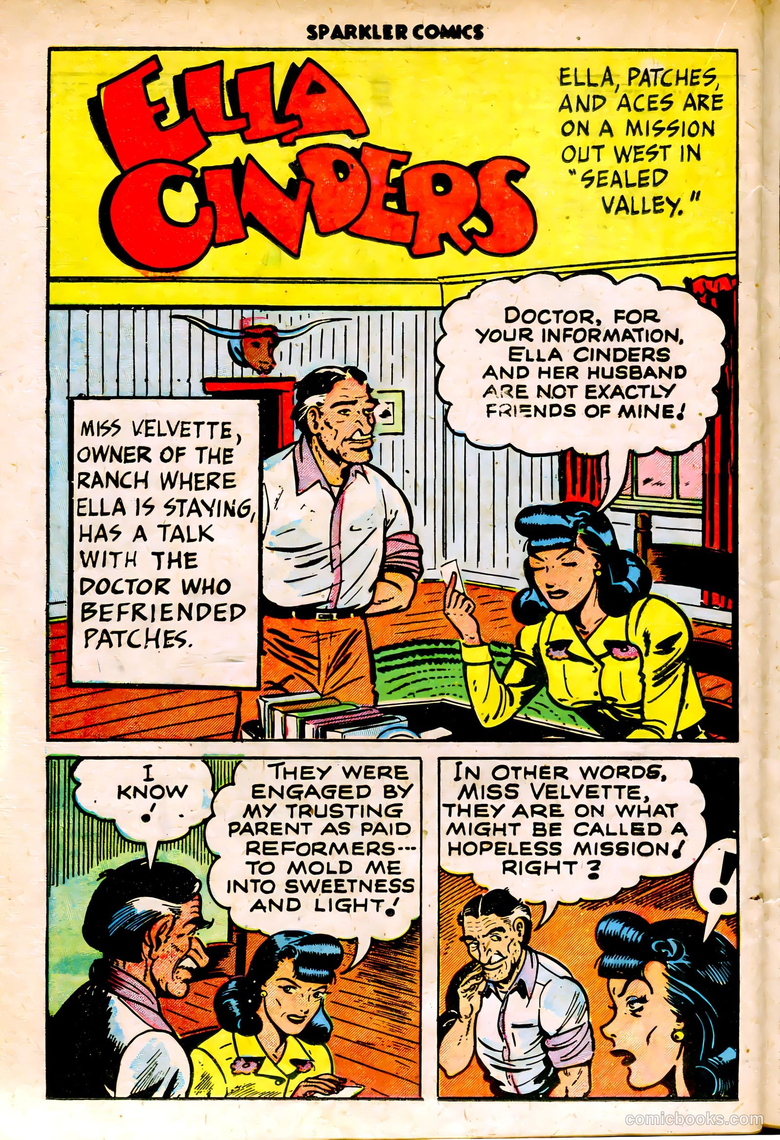Sparkler Comics #96 (1950) — page 13 of 27