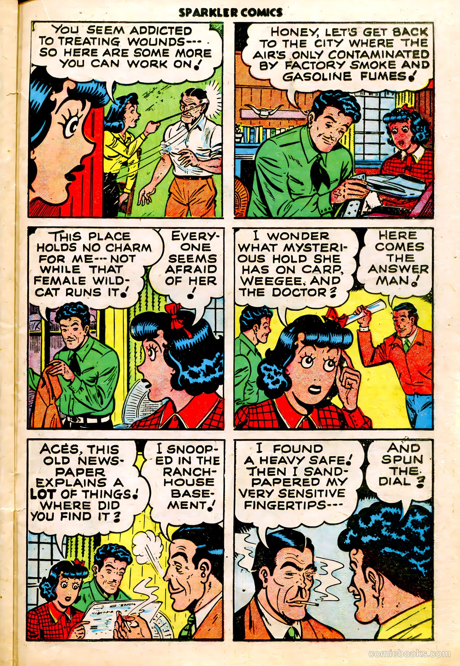 Sparkler Comics #96 (1950) — page 14 of 27