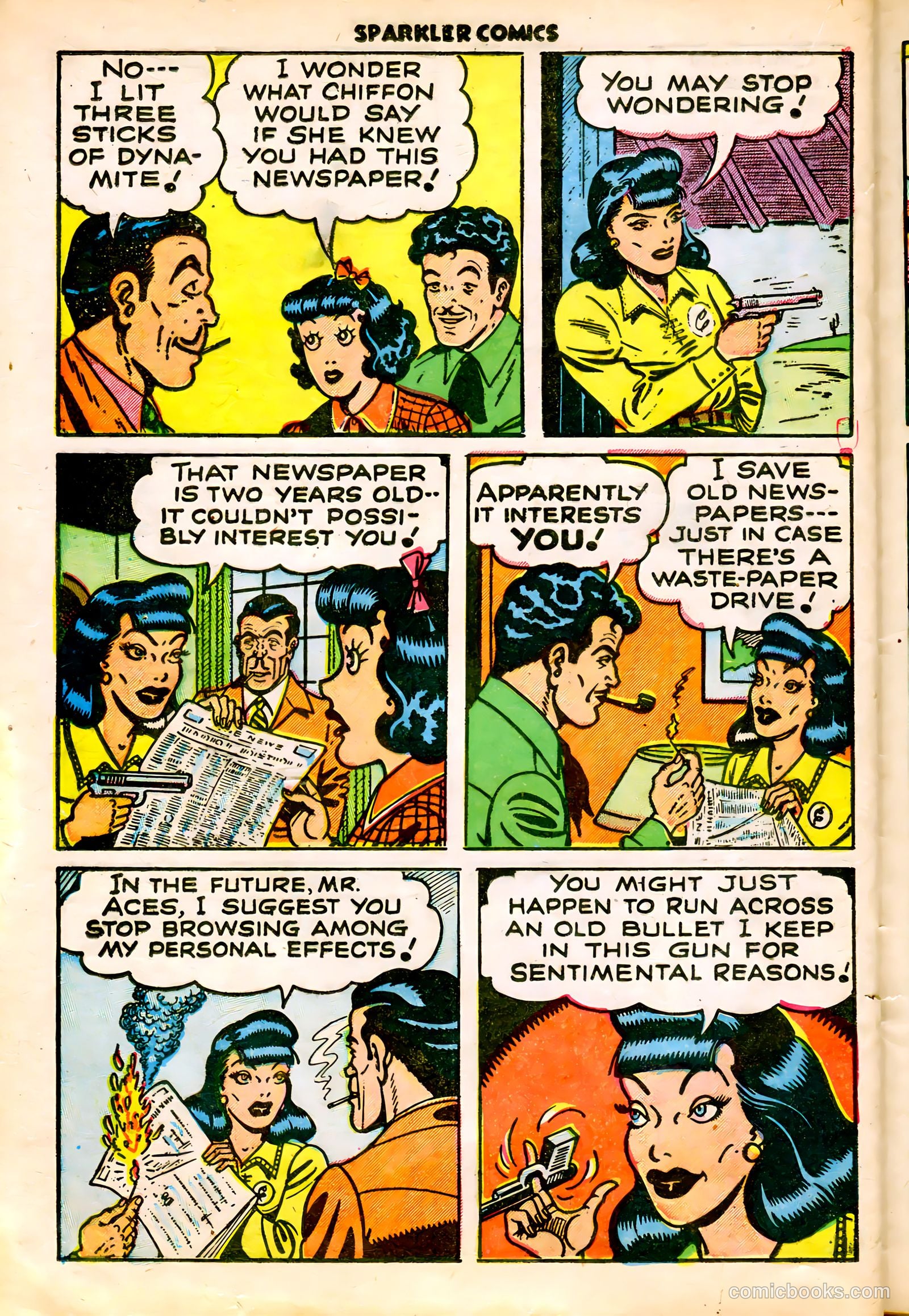 Sparkler Comics #96 (1950) — page 15 of 27