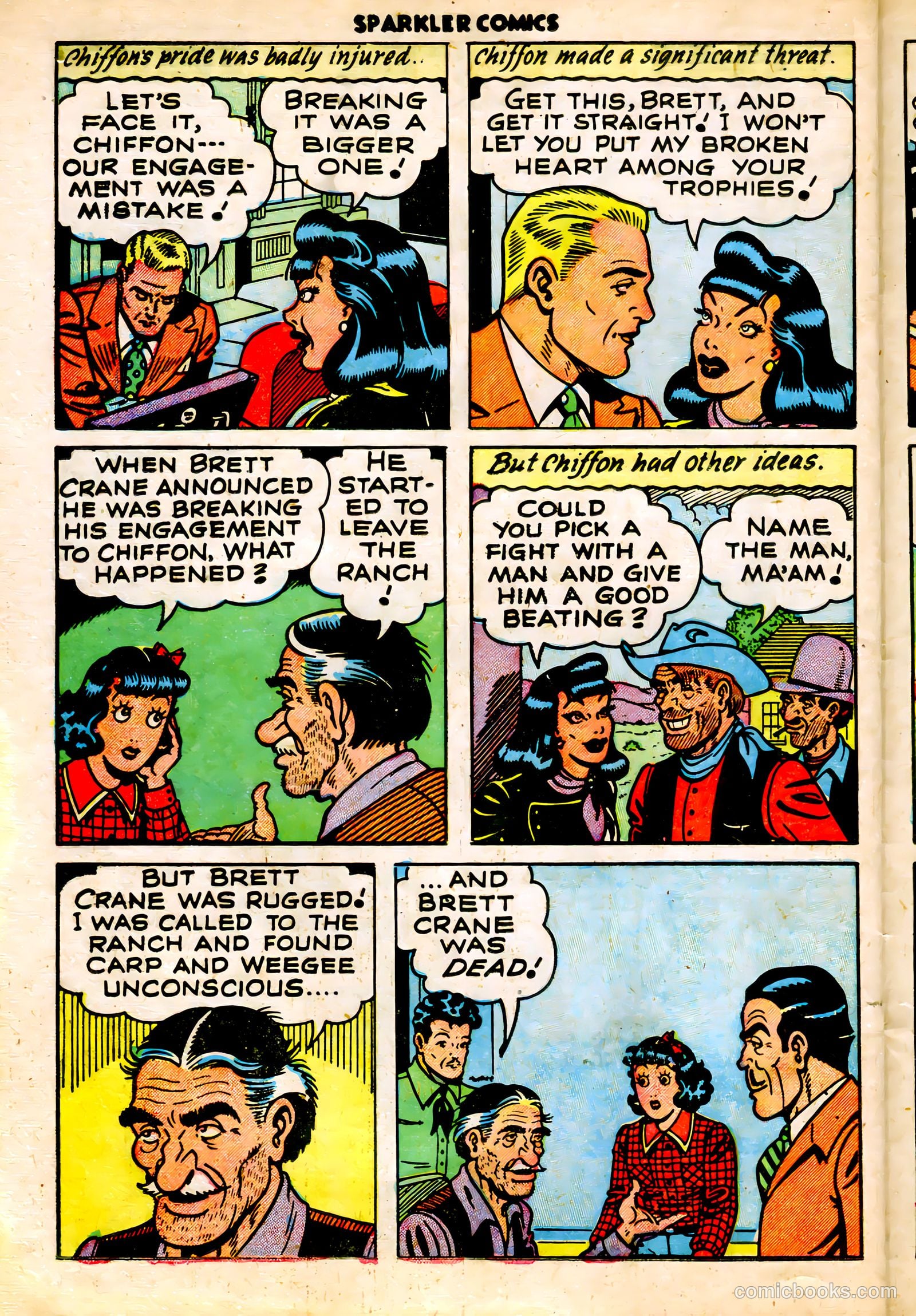 Sparkler Comics #96 (1950) — page 17 of 27