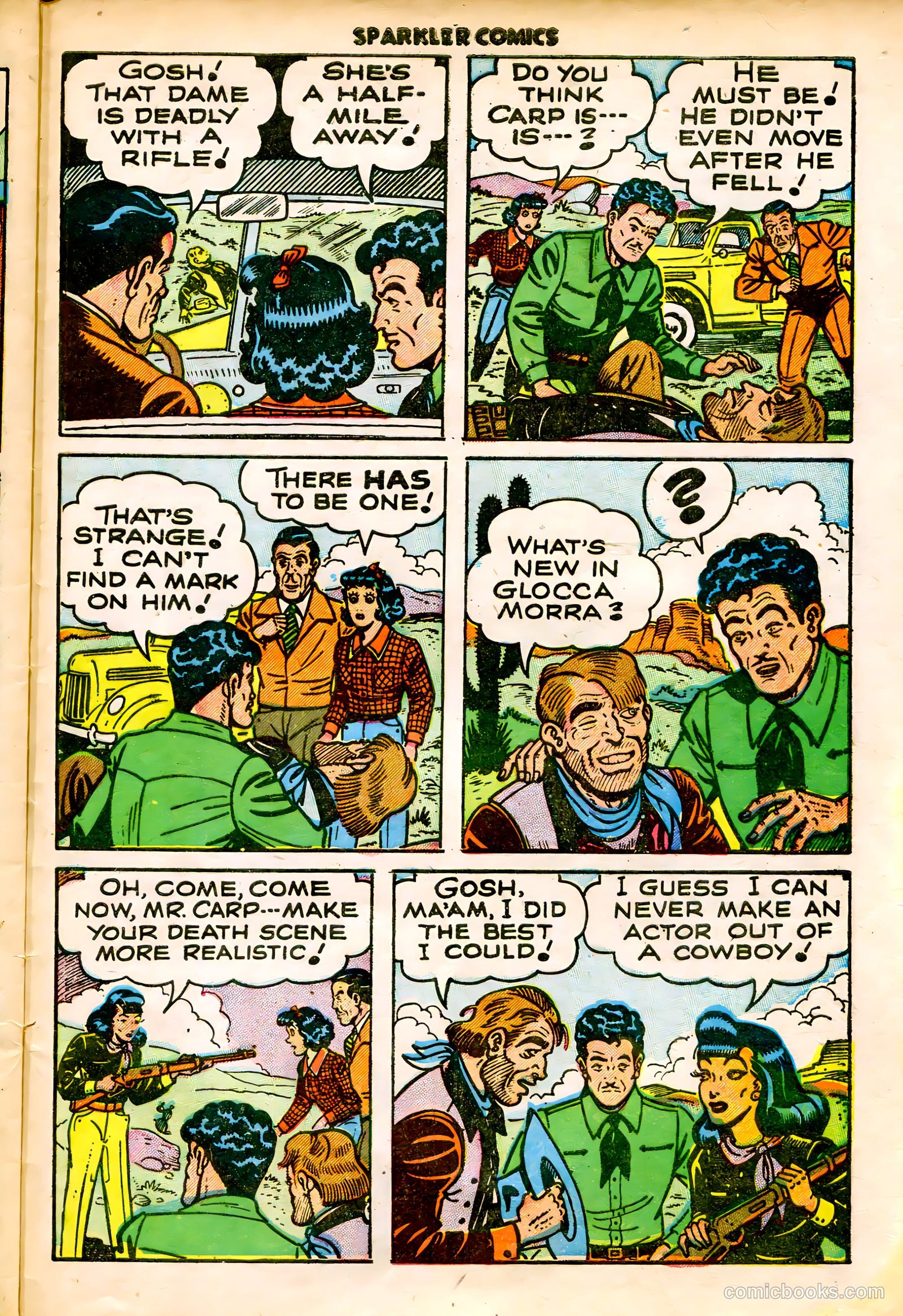 Sparkler Comics #96 (1950) — page 20 of 27