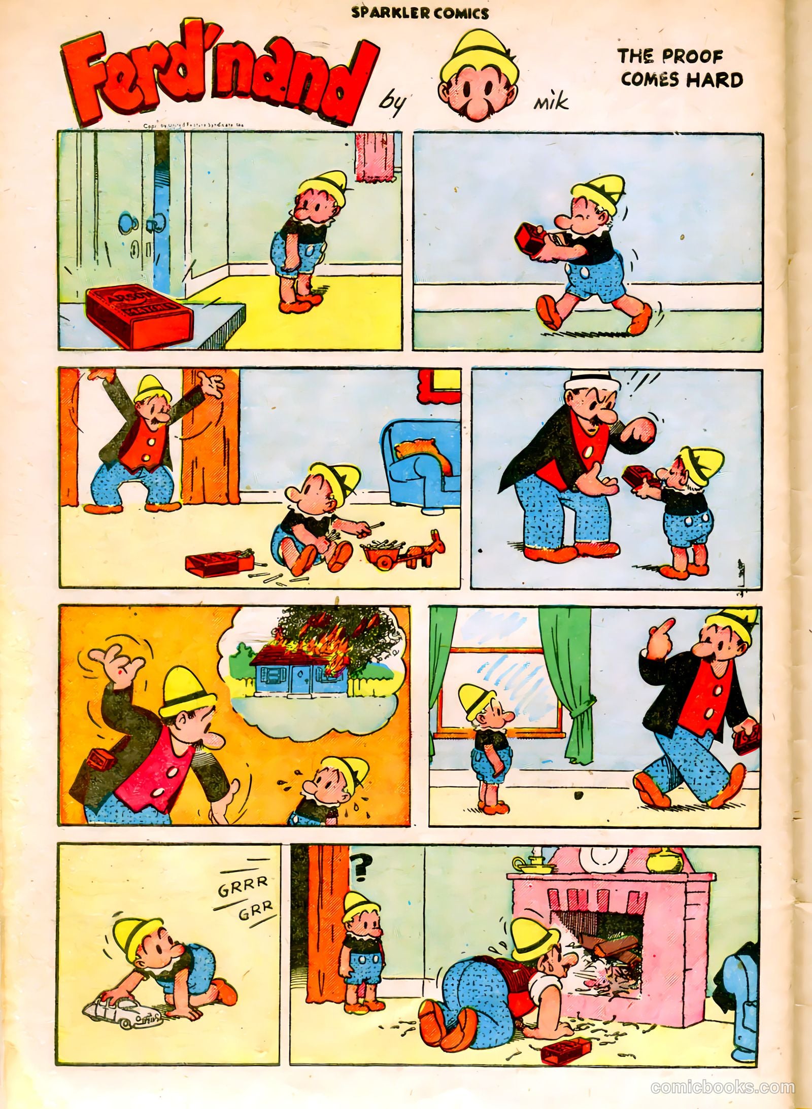 Sparkler Comics #96 (1950) — page 23 of 27