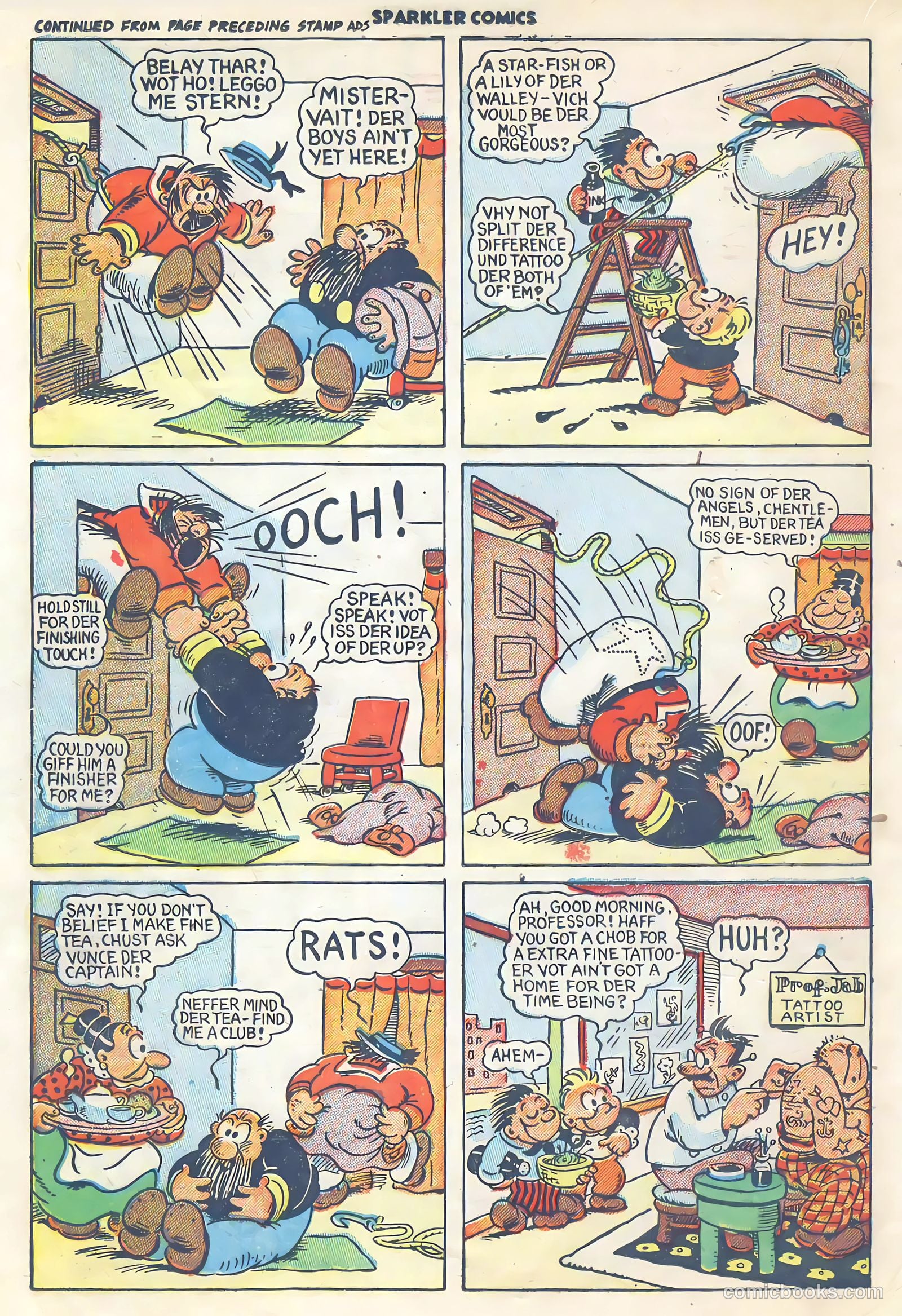 Sparkler Comics #97 (1951) — page 9 of 25