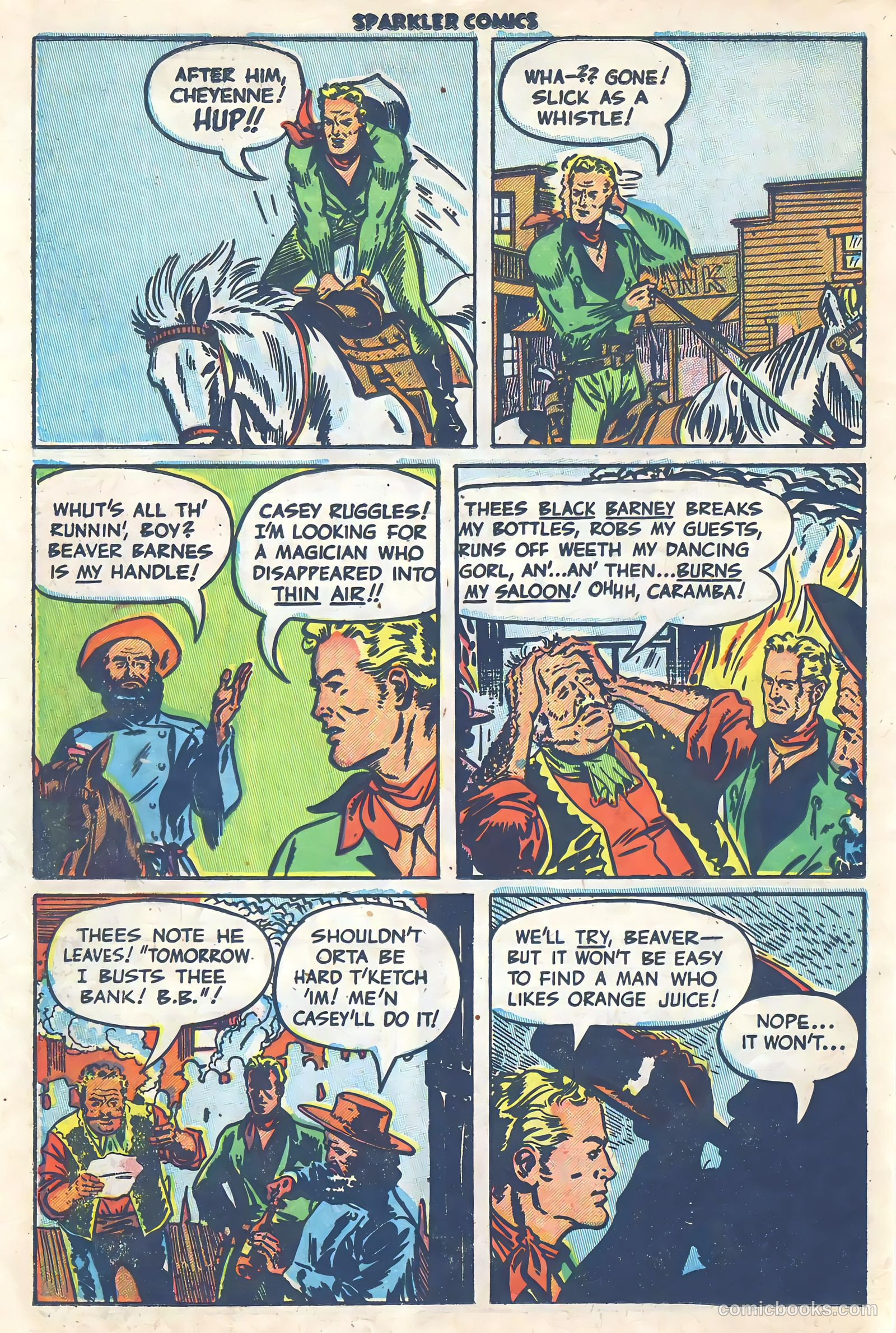 Sparkler Comics #97 (1951) — page 15 of 25